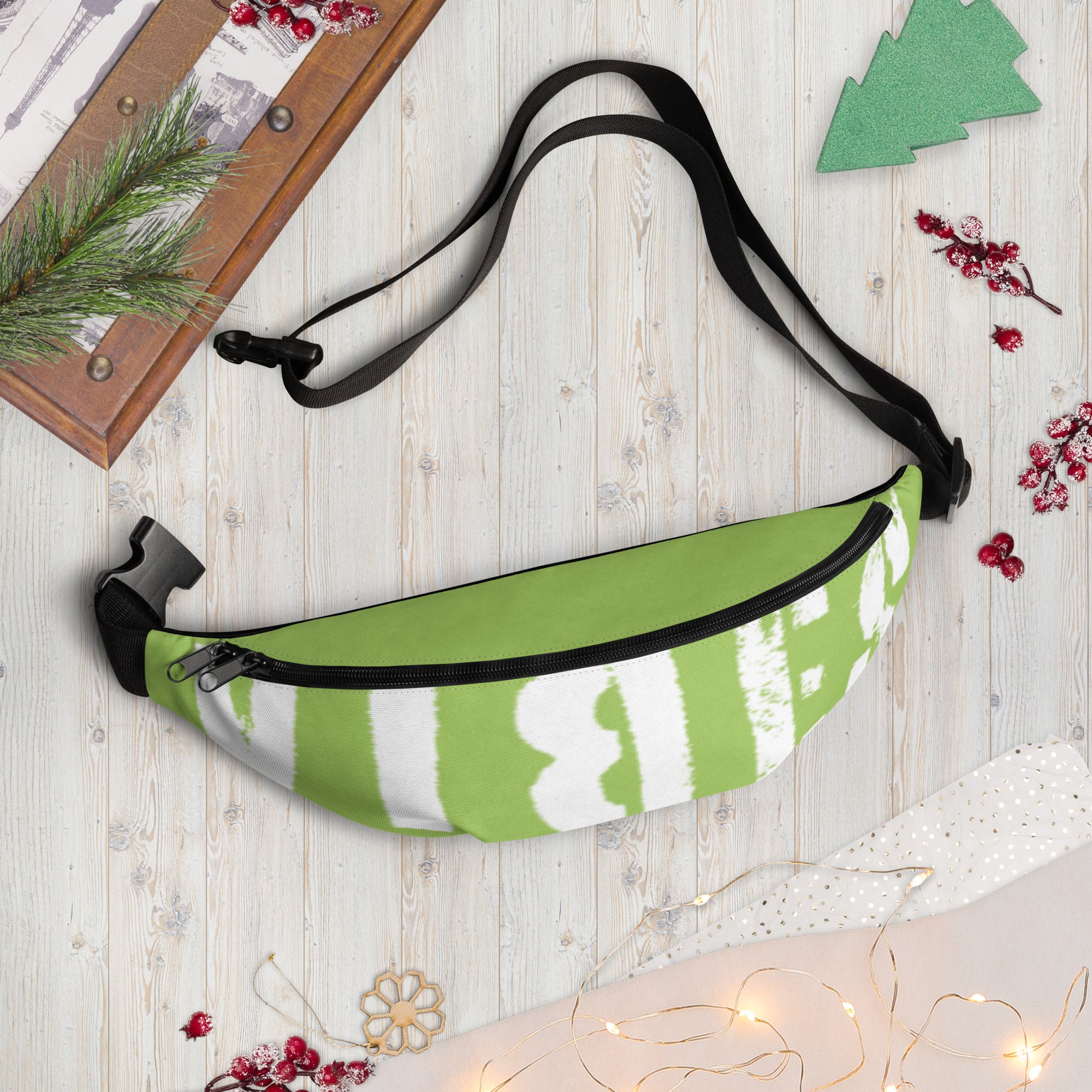 TOV Bauchtasche VIBES II (Grün/Weiß) - Time Of Vibes