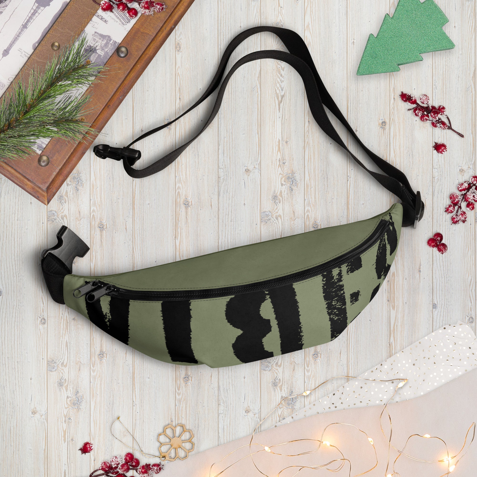 TOV Bauchtasche VIBES II (Grün/Schwarz) - Time Of Vibes