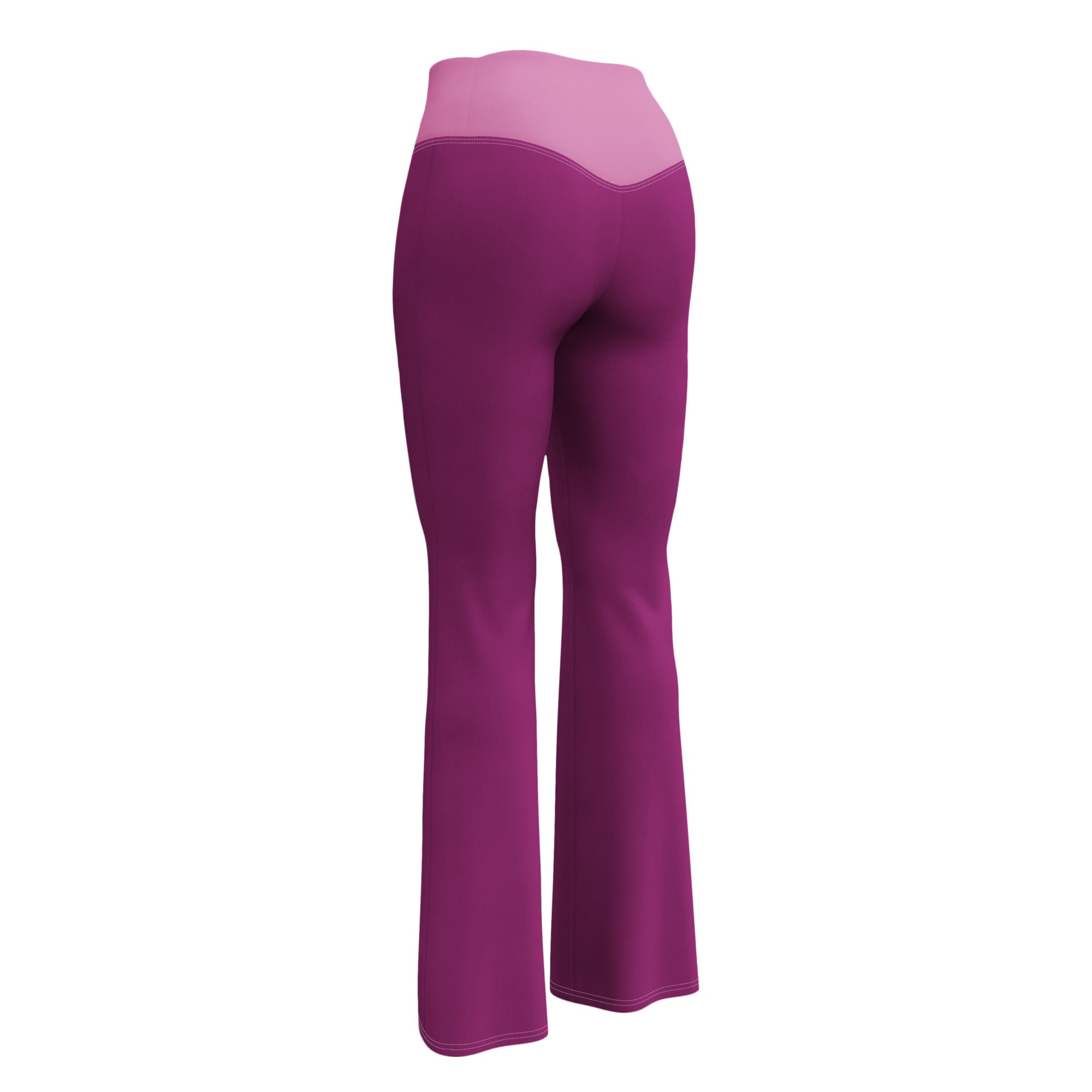 TOV Leggings mit Schlag | VIBES (Pink) - Time Of Vibes