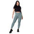 VIBES Leggings mit Taschen (Graublau) - Time Of Vibes