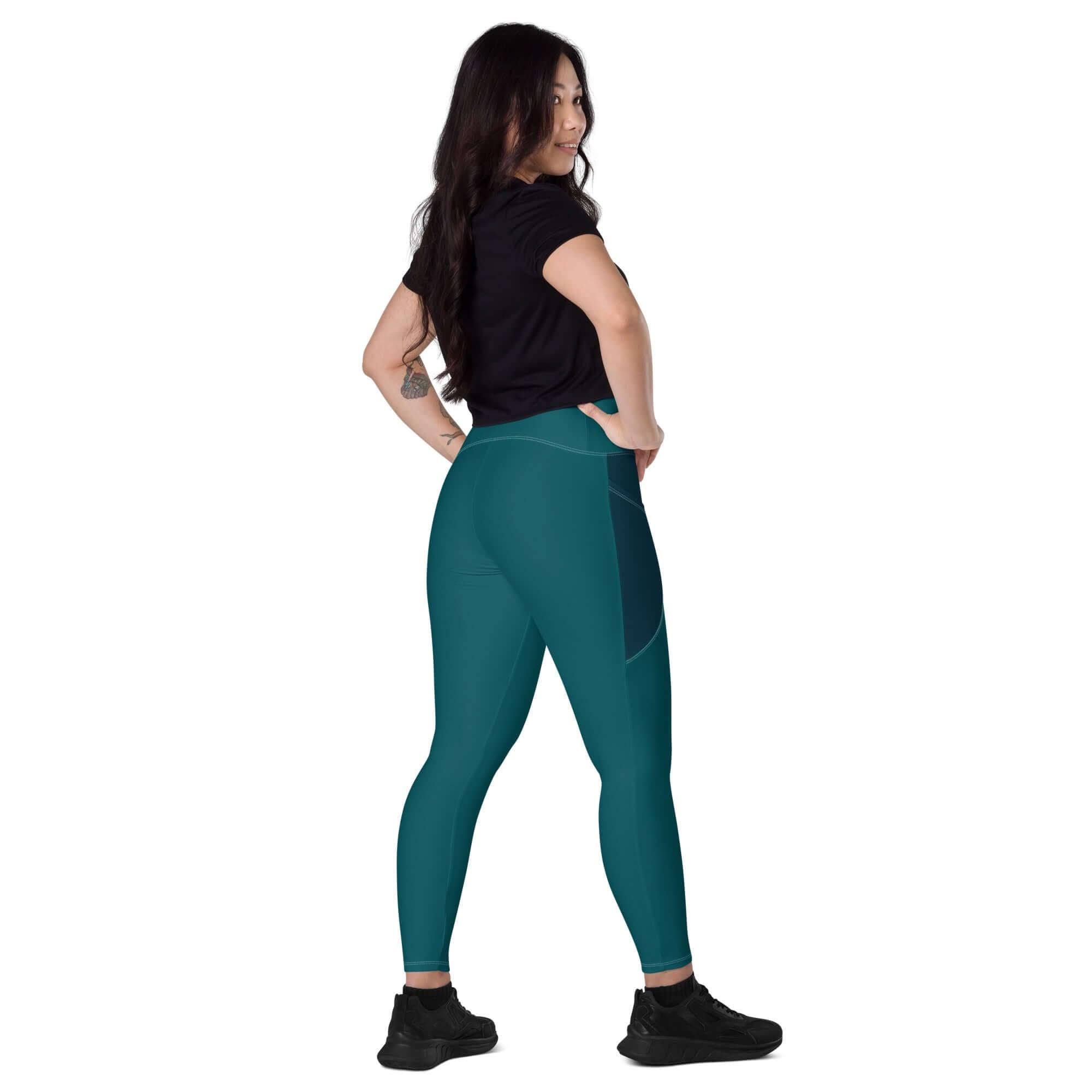 VIBES Leggings mit Taschen (Blau) - Time Of Vibes