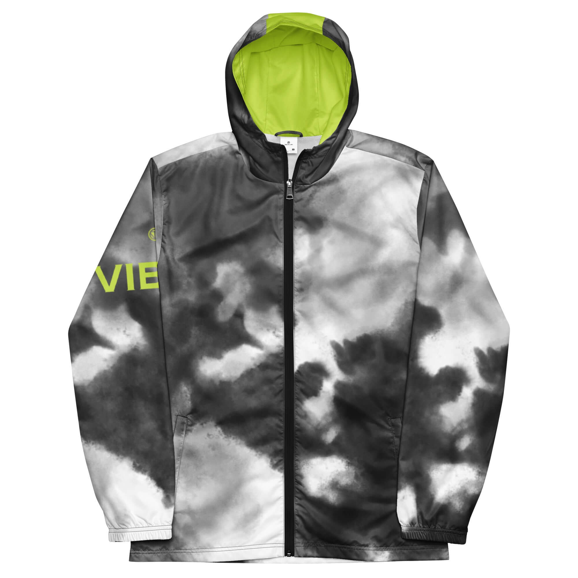 TIME OF VIBES TOV Herren Windjacke WATER (Grau/Grün) - €99,00