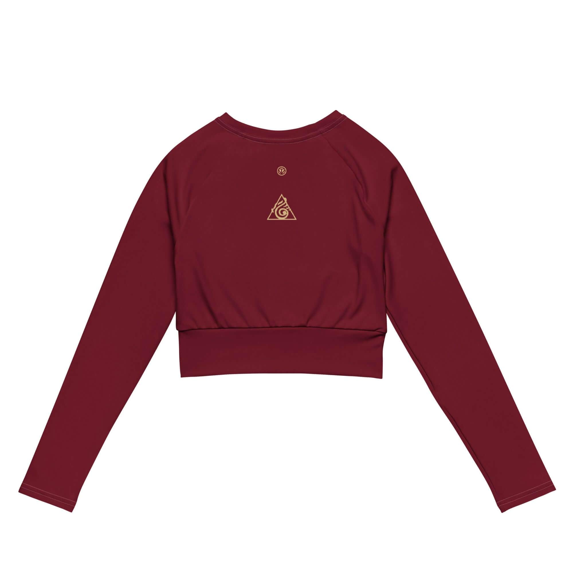 MAOB Langarm Crop Top | FEUER - Time Of Vibes