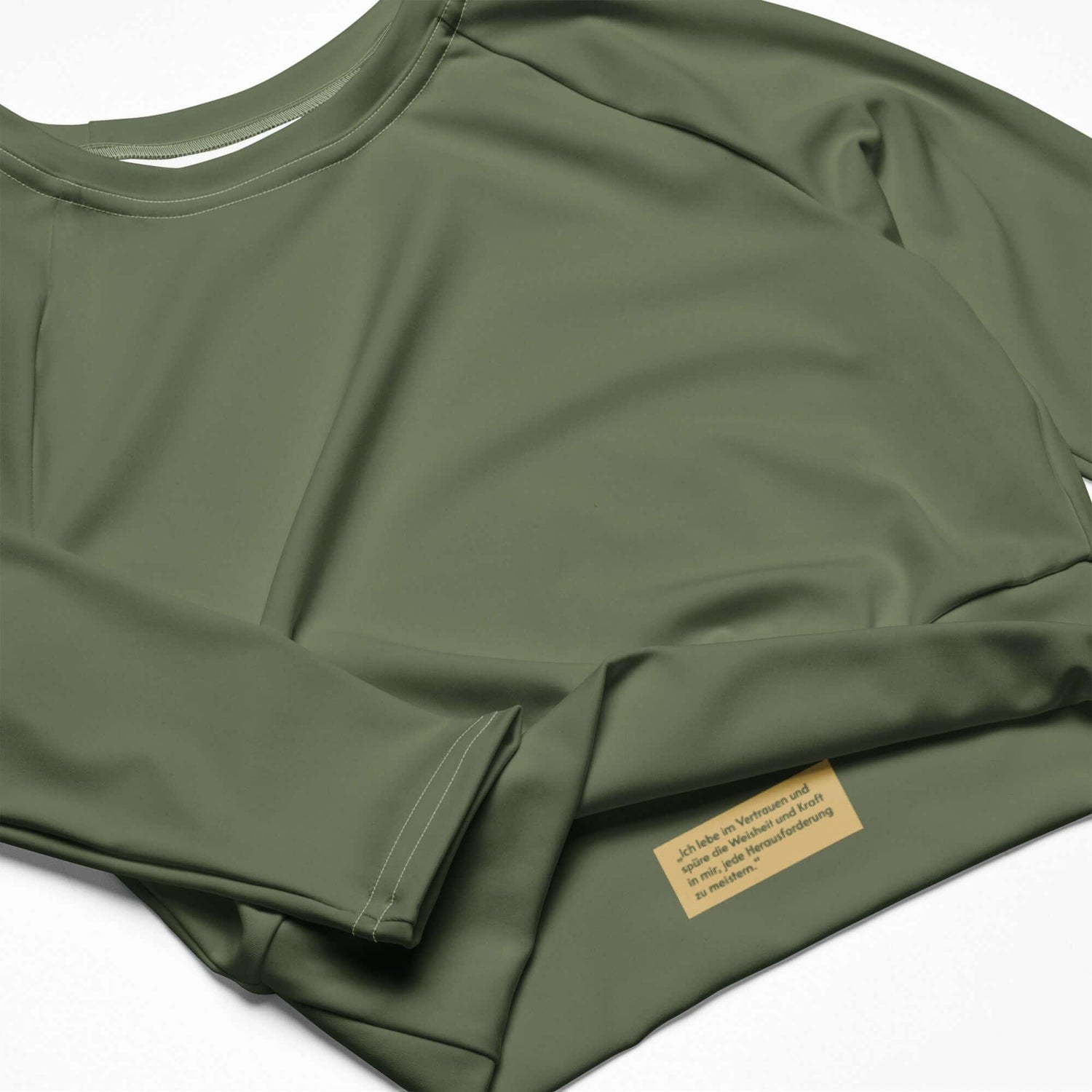 MAOB Langarm Crop-Top | ERDE - Time Of Vibes