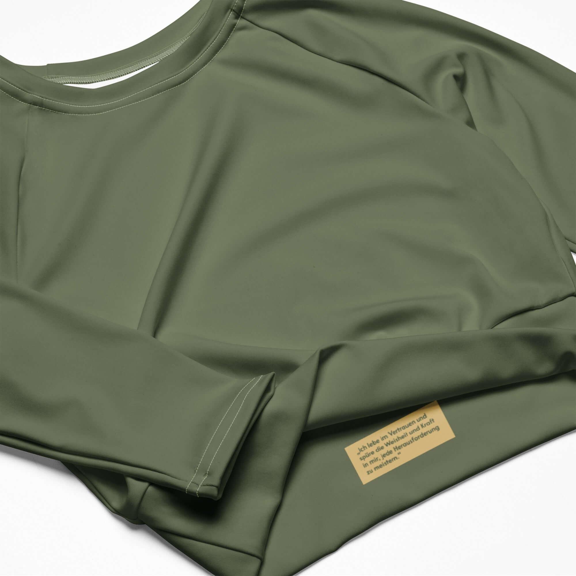 MAOB Langarm Crop-Top | ERDE - Time Of Vibes