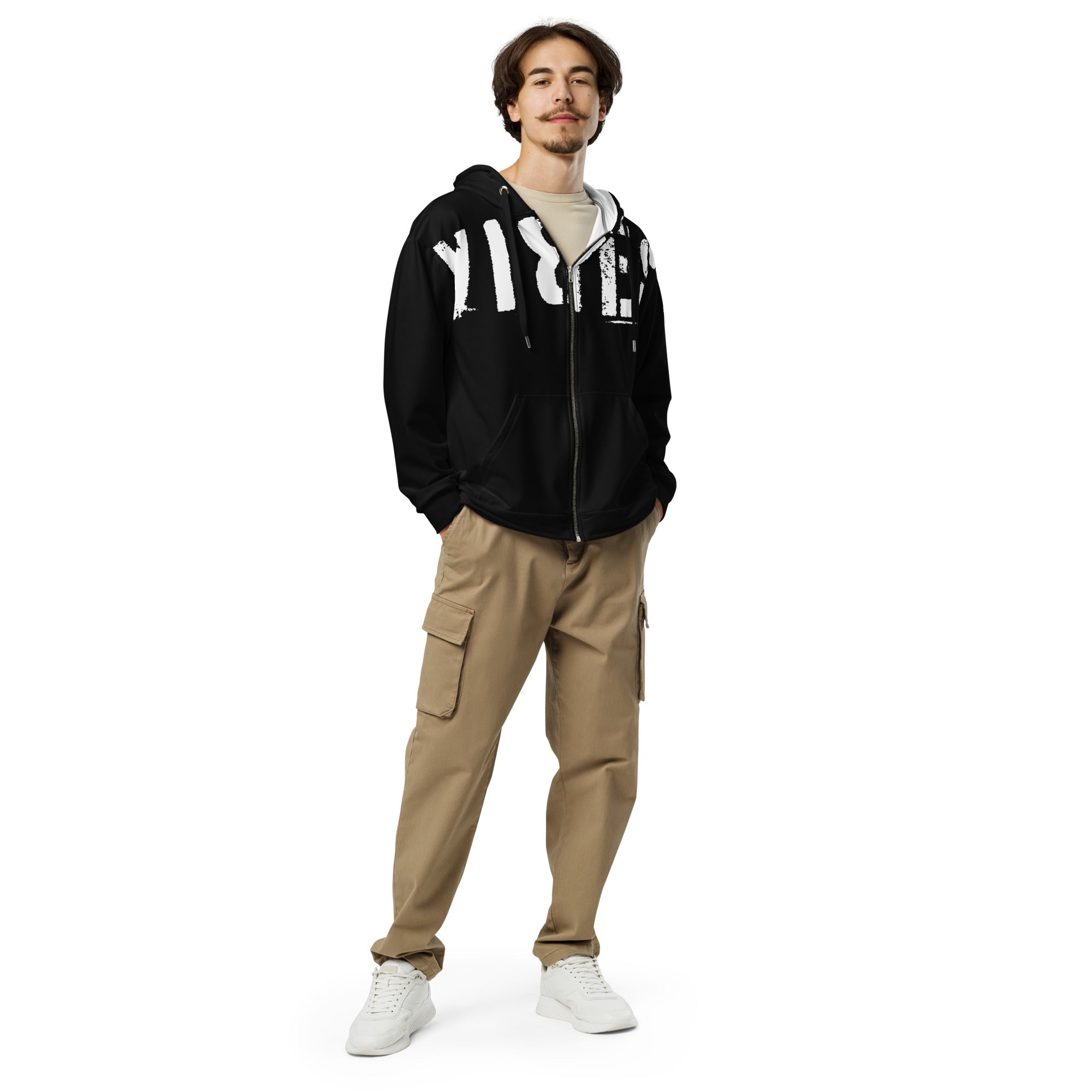 TOV Zip-Hoodie | VIBES II (Schwarz) * Unisex - Time Of Vibes