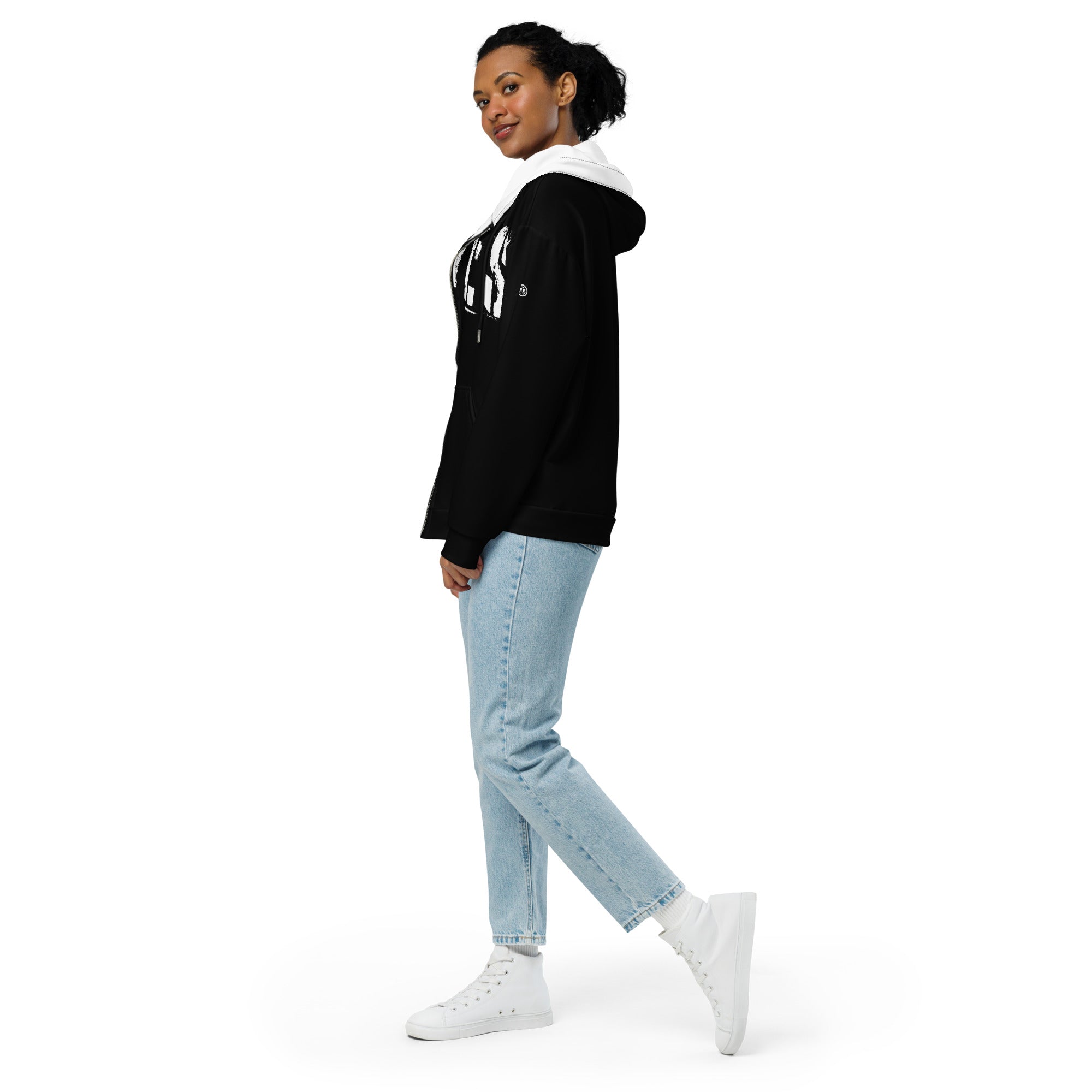 TOV Zip-Hoodie | VIBES II (Schwarz) * Unisex - Time Of Vibes