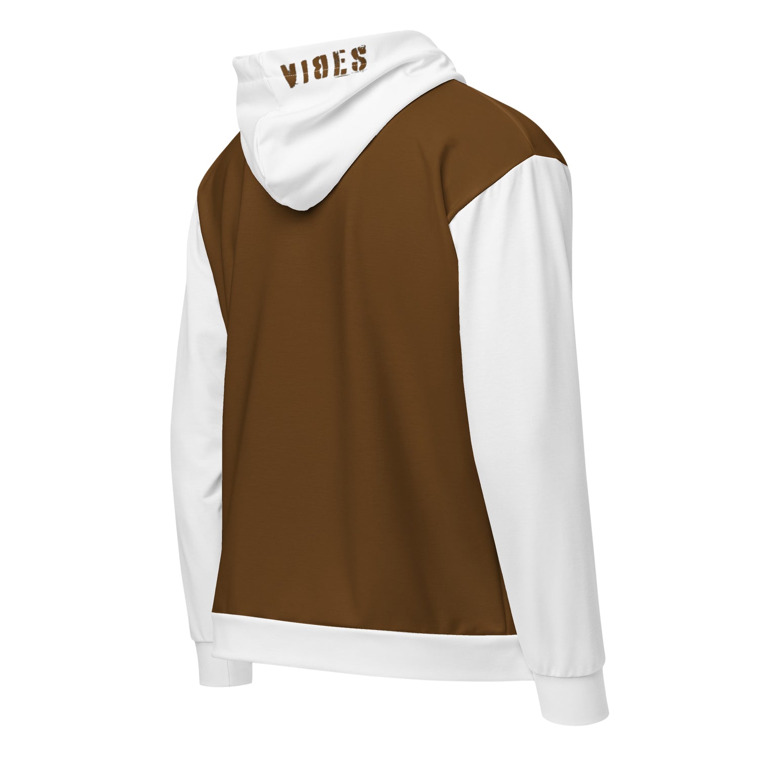 TOV Zip-Hoodie | VIBES II (Braun/Weiß) * Unisex - Time Of Vibes