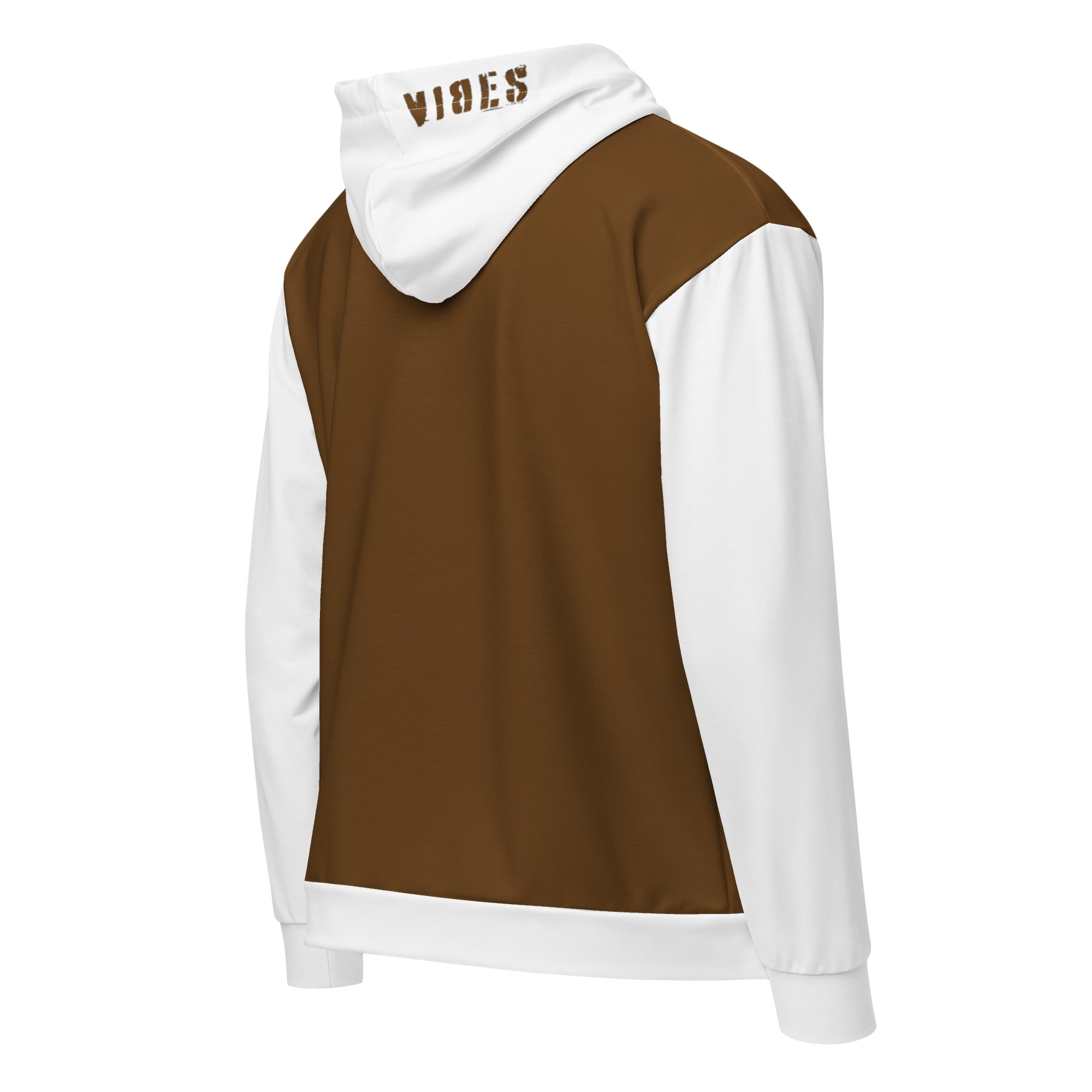 TOV Zip-Hoodie | VIBES II (Braun/Weiß) * Unisex - Time Of Vibes