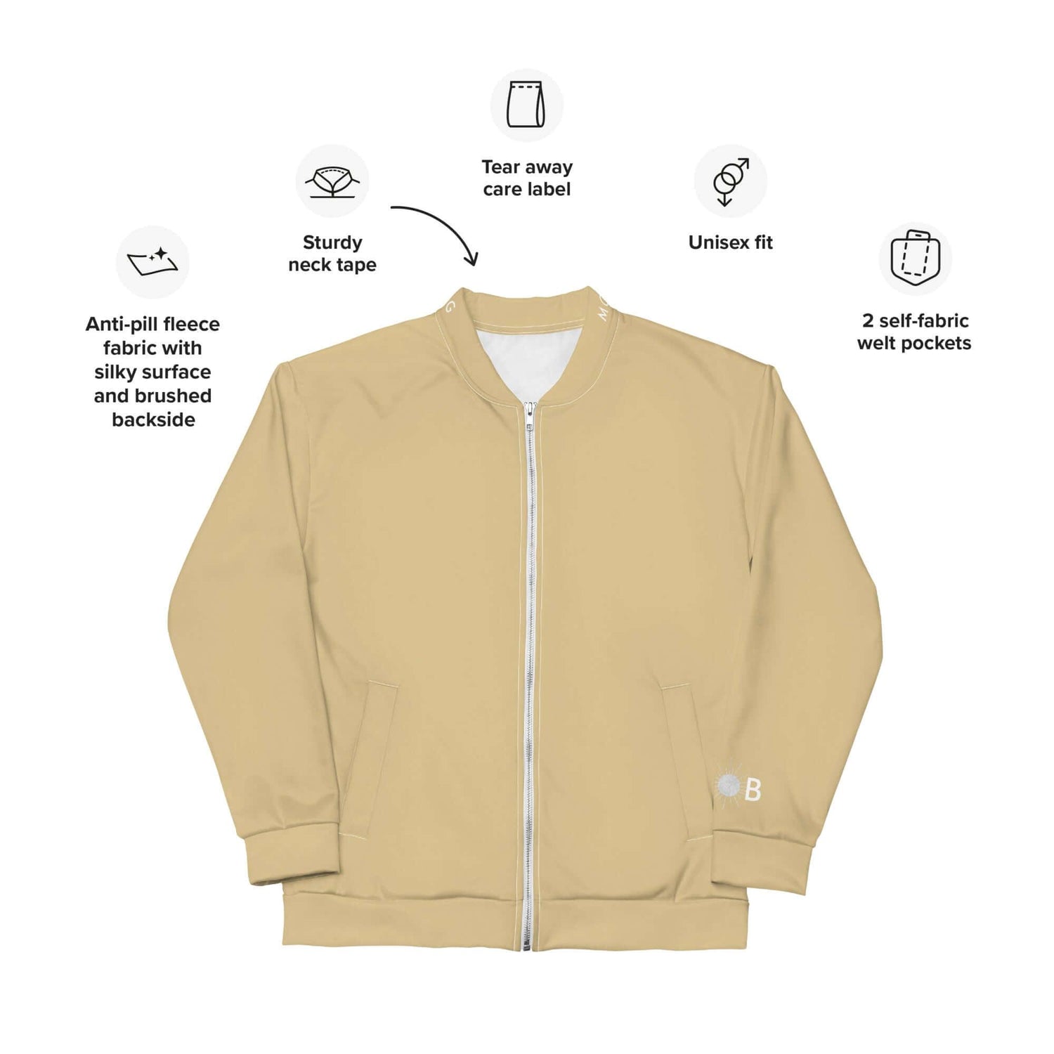 MAOB Yoga Sportjacke | Lebensblume - Time Of Vibes