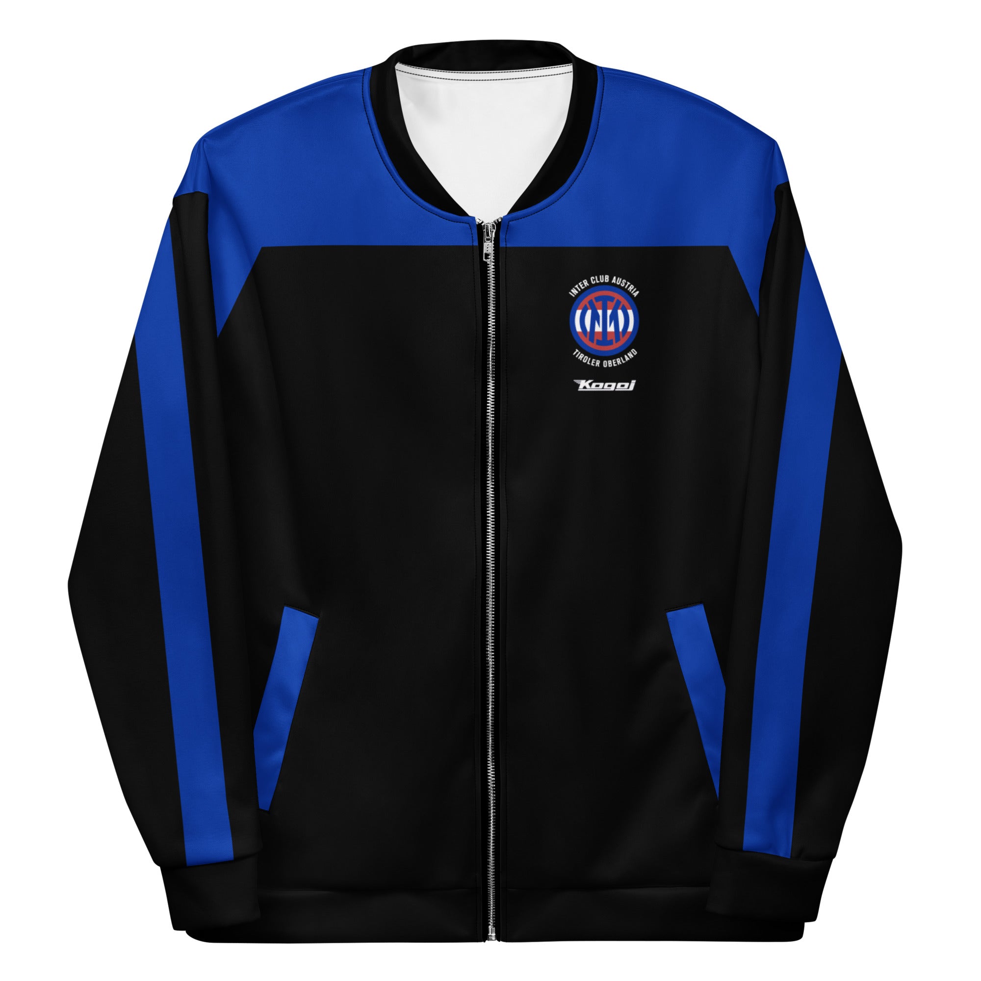 ICA Trainingsjacke - Oberland (Schwarz/Blau) - Time Of Vibes