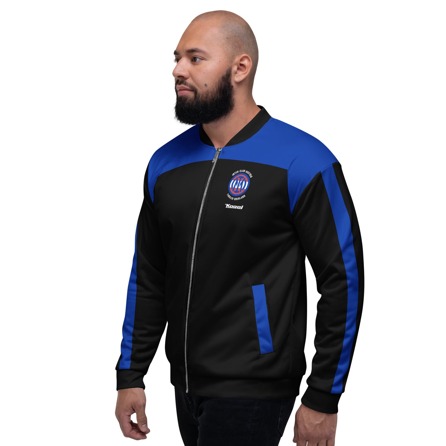 ICA Trainingsjacke - Oberland (Schwarz/Blau) - Time Of Vibes