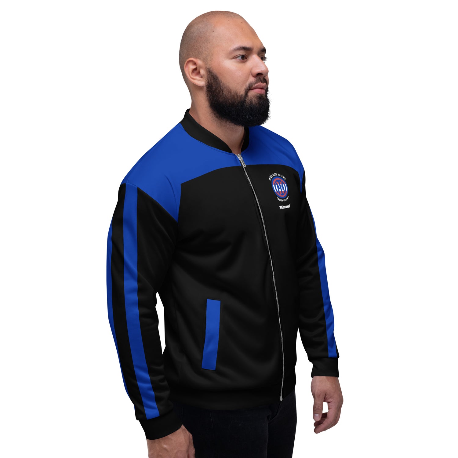 ICA Trainingsjacke - Oberland (Schwarz/Blau) - Time Of Vibes
