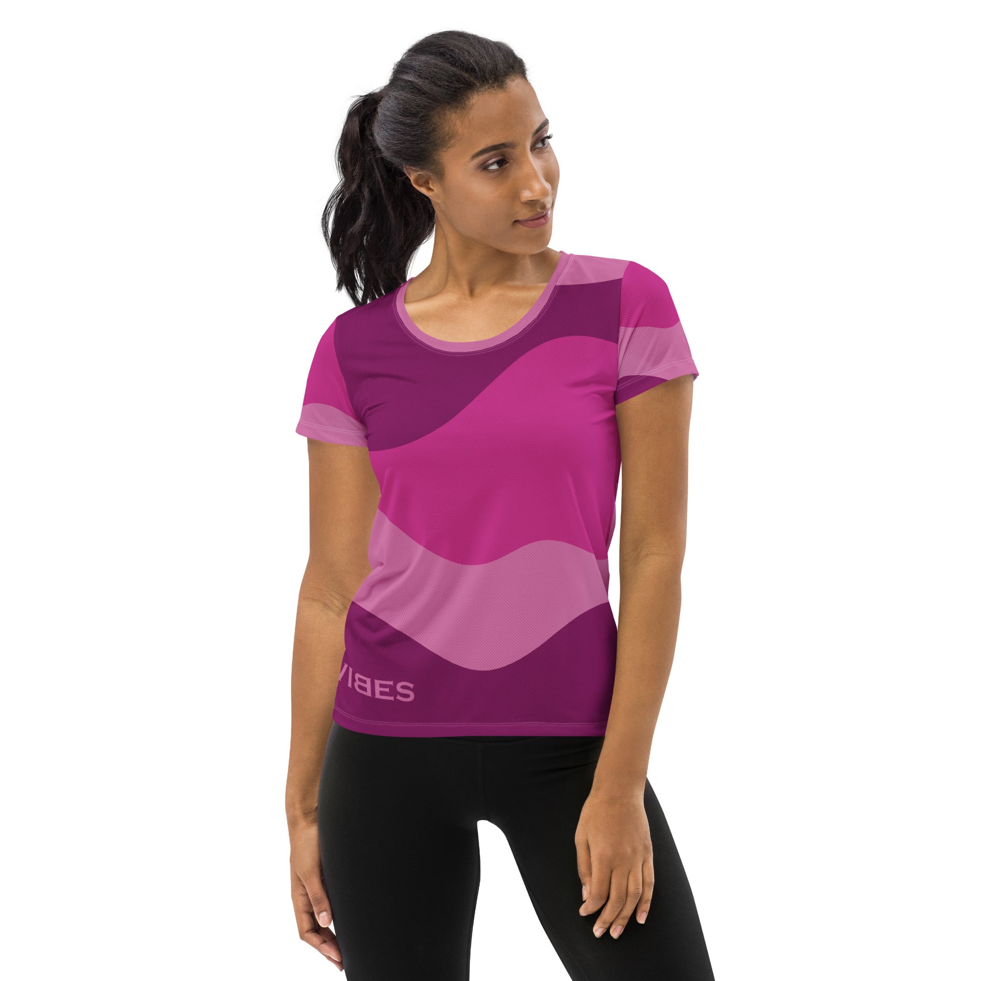 TOV Sportshirt | ABSTRAKT (Pink) * Damen - Time Of Vibes