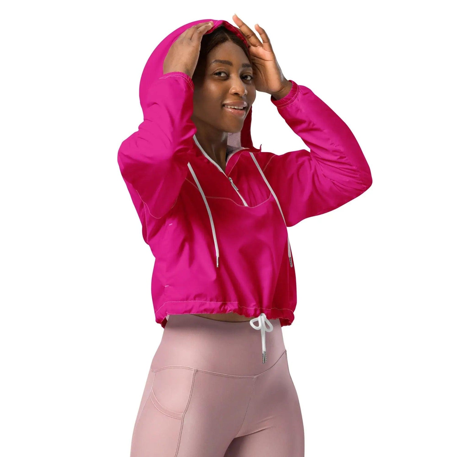 VIBES Kurze Windjacke (PINK) * Damen - Time Of Vibes