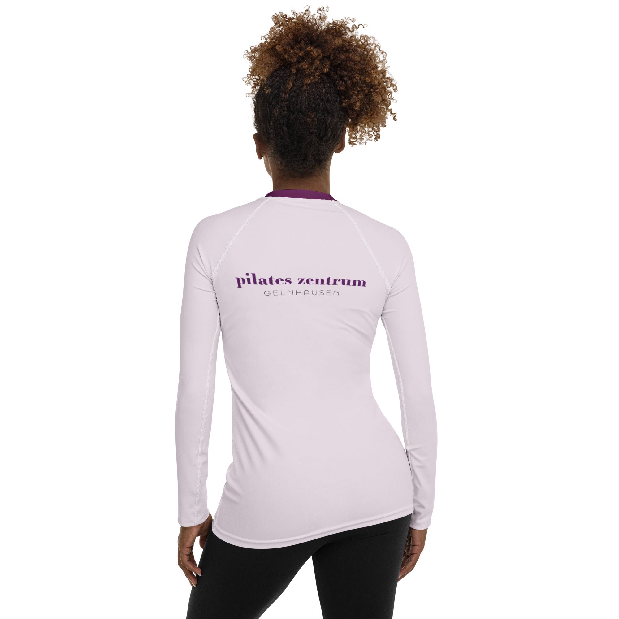 PILATES ZENTRUM Rash-Guard * Damen - Time Of Vibes