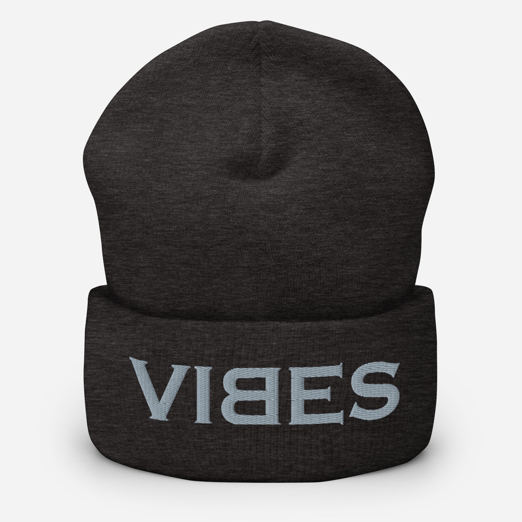 TOV Mütze | VIBES (viele Farben - Grau Bestickt) * Unisex - Time Of Vibes