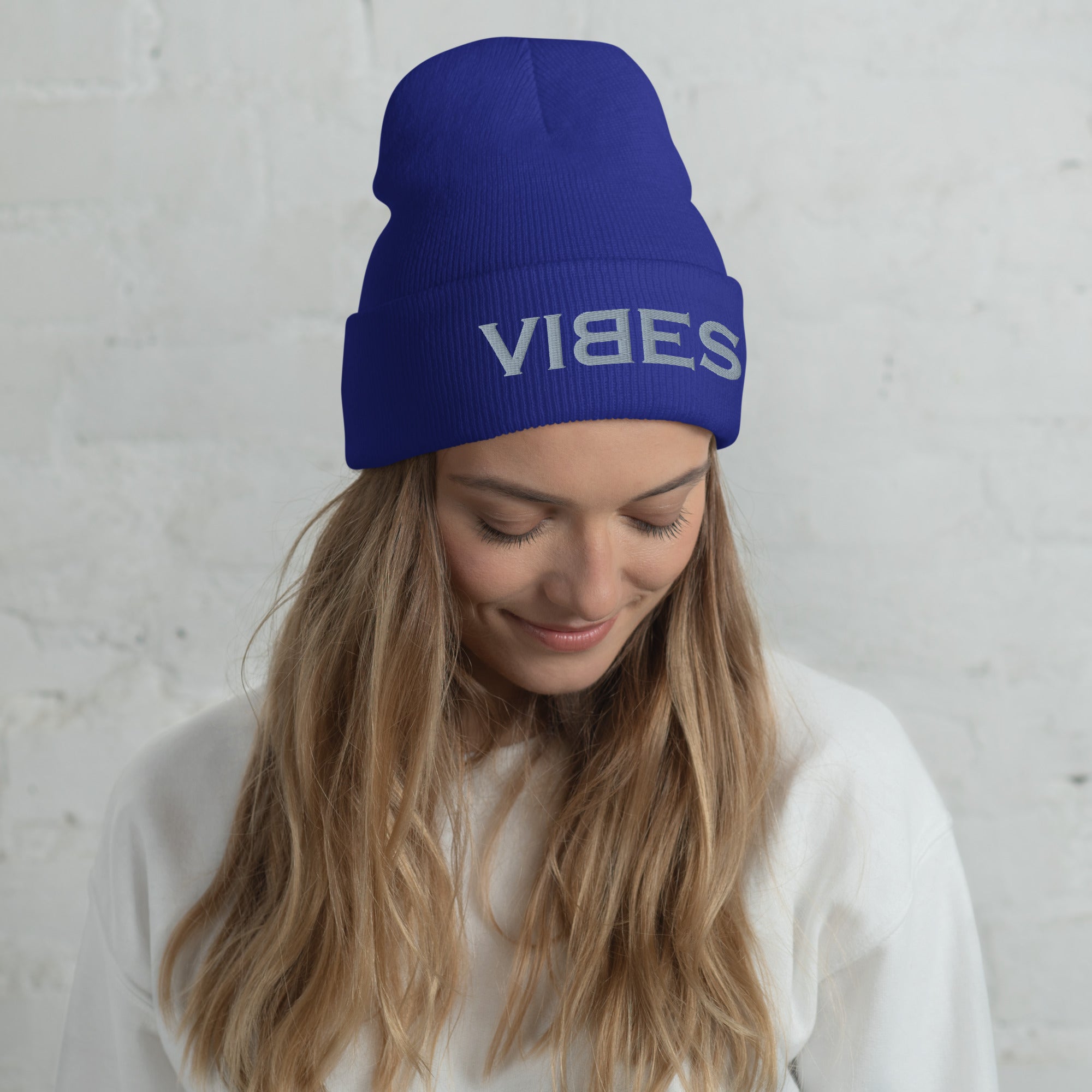 TOV Mütze | VIBES (viele Farben - Grau Bestickt) * Unisex - Time Of Vibes