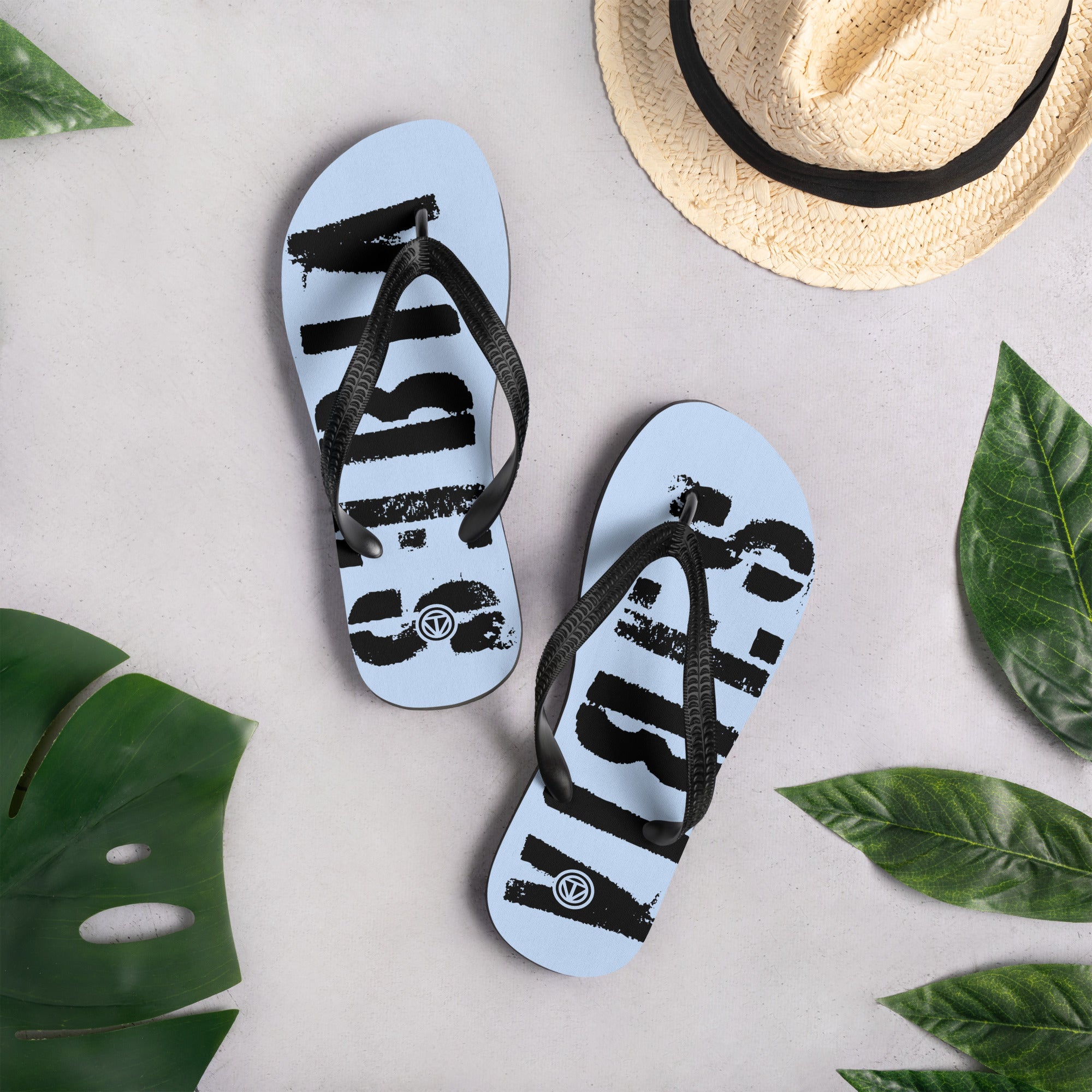 TOV Flip-Flops | VIBES II (Blau/Schwarz) - Time Of Vibes