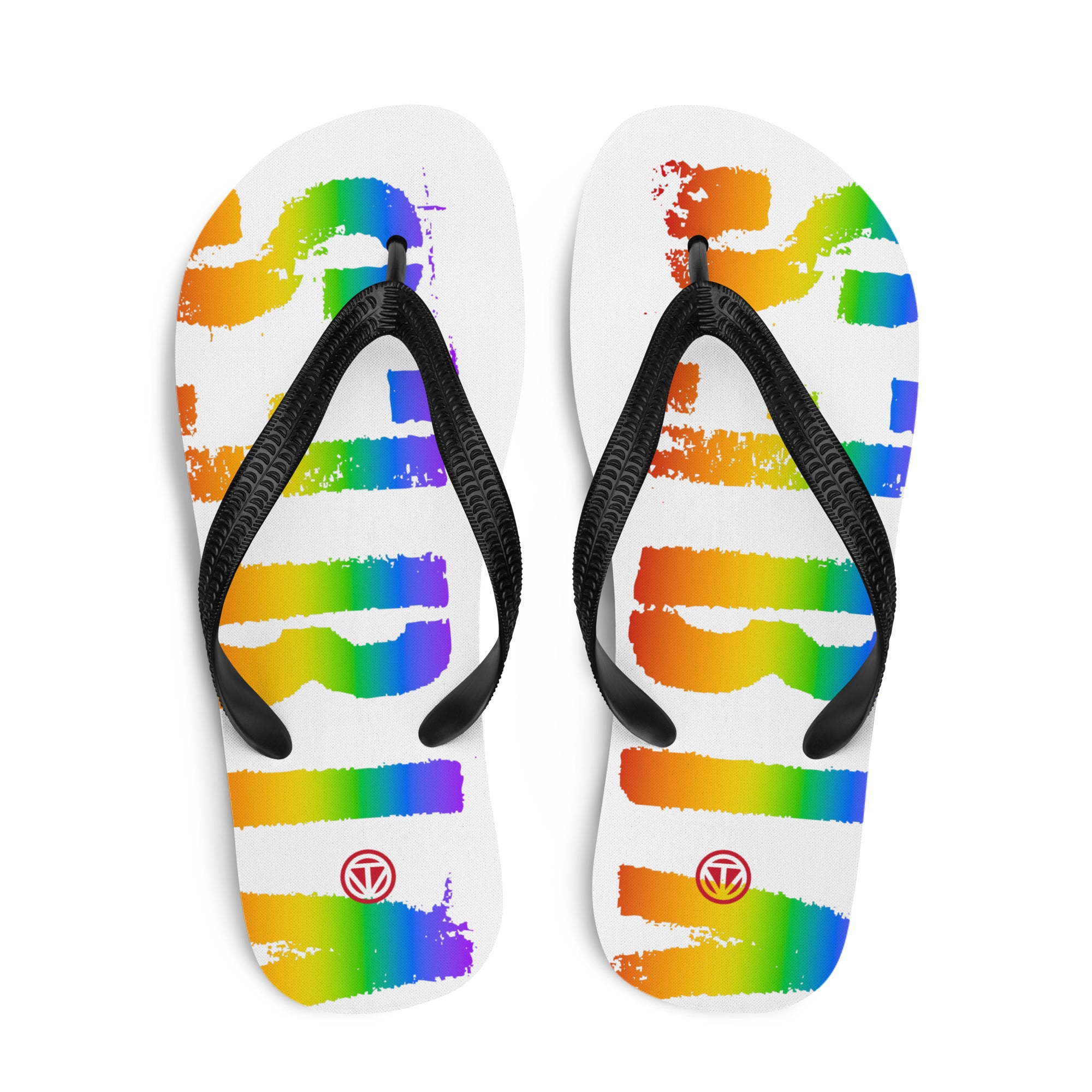 TOV Flip-Flops | VIBES II LGBTQ (Regenbogen) - Time Of Vibes