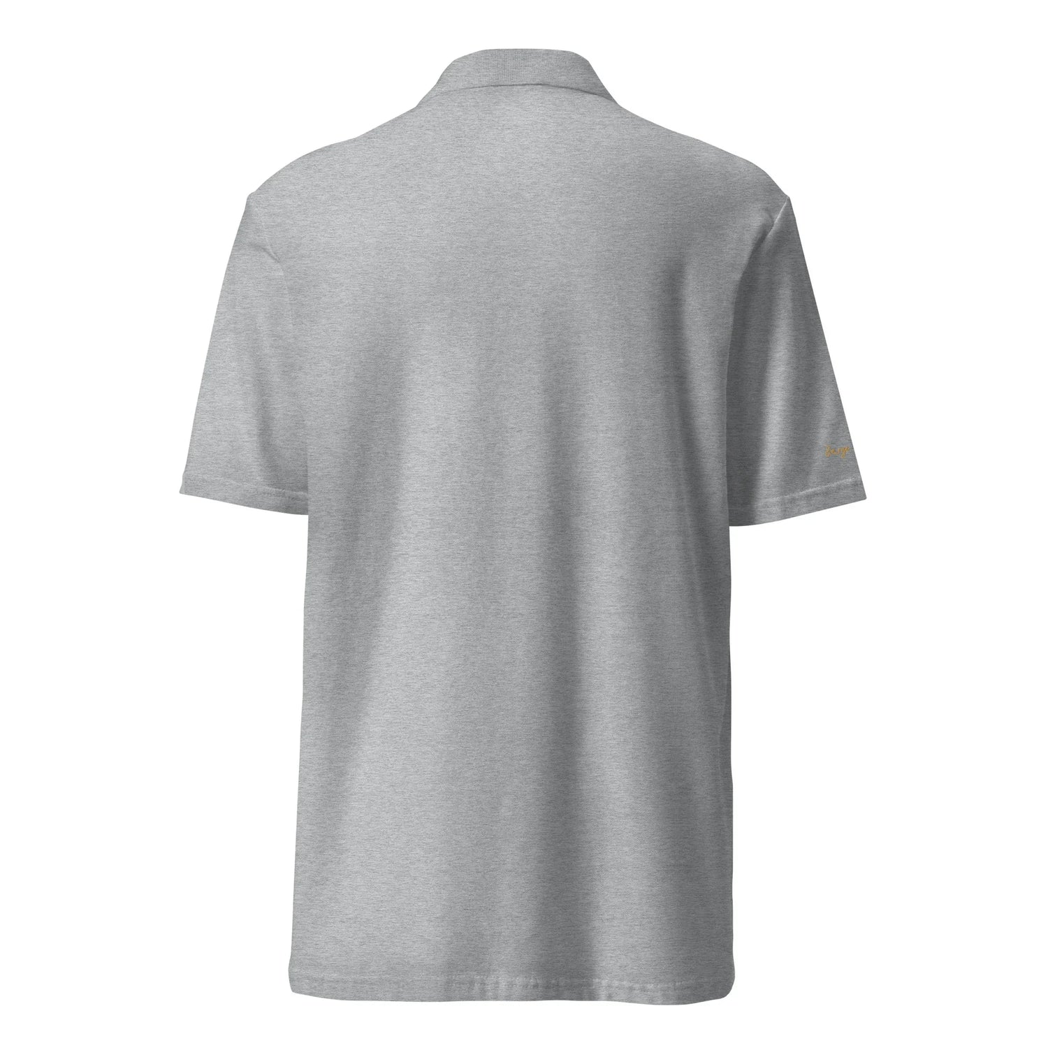 Unisex Piqué-Poloshirt (Grau) - Time Of Vibes