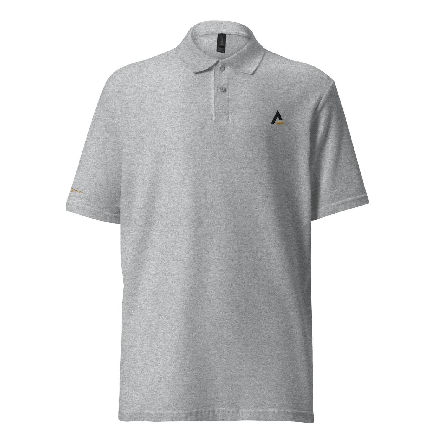Unisex Piqué-Poloshirt (Grau) - Time Of Vibes