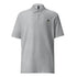 Unisex Piqué-Poloshirt (Grau) - Time Of Vibes