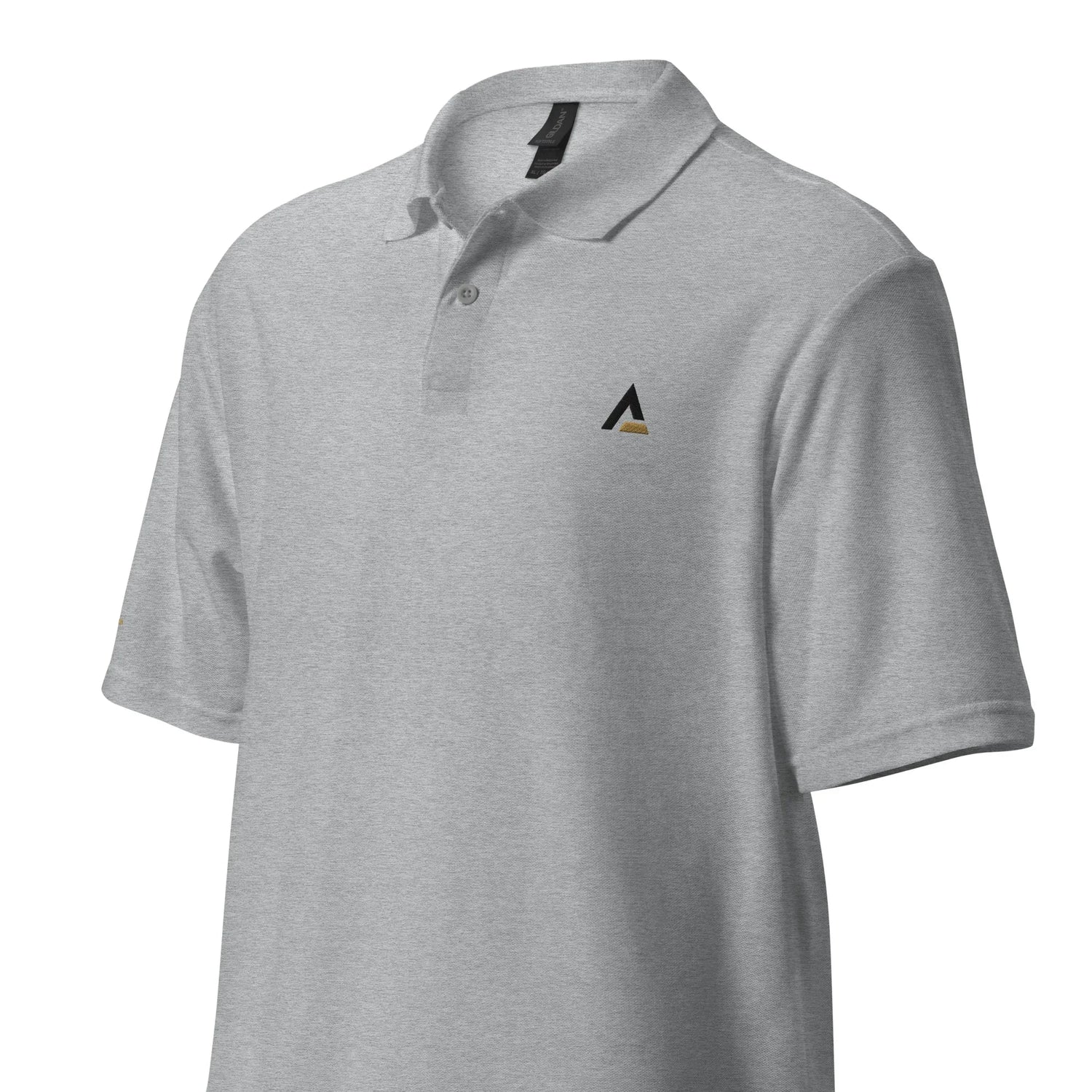 Unisex Piqué-Poloshirt (Grau) - Time Of Vibes