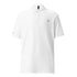 Unisex Piqué-Poloshirt (Weiß) - Time Of Vibes