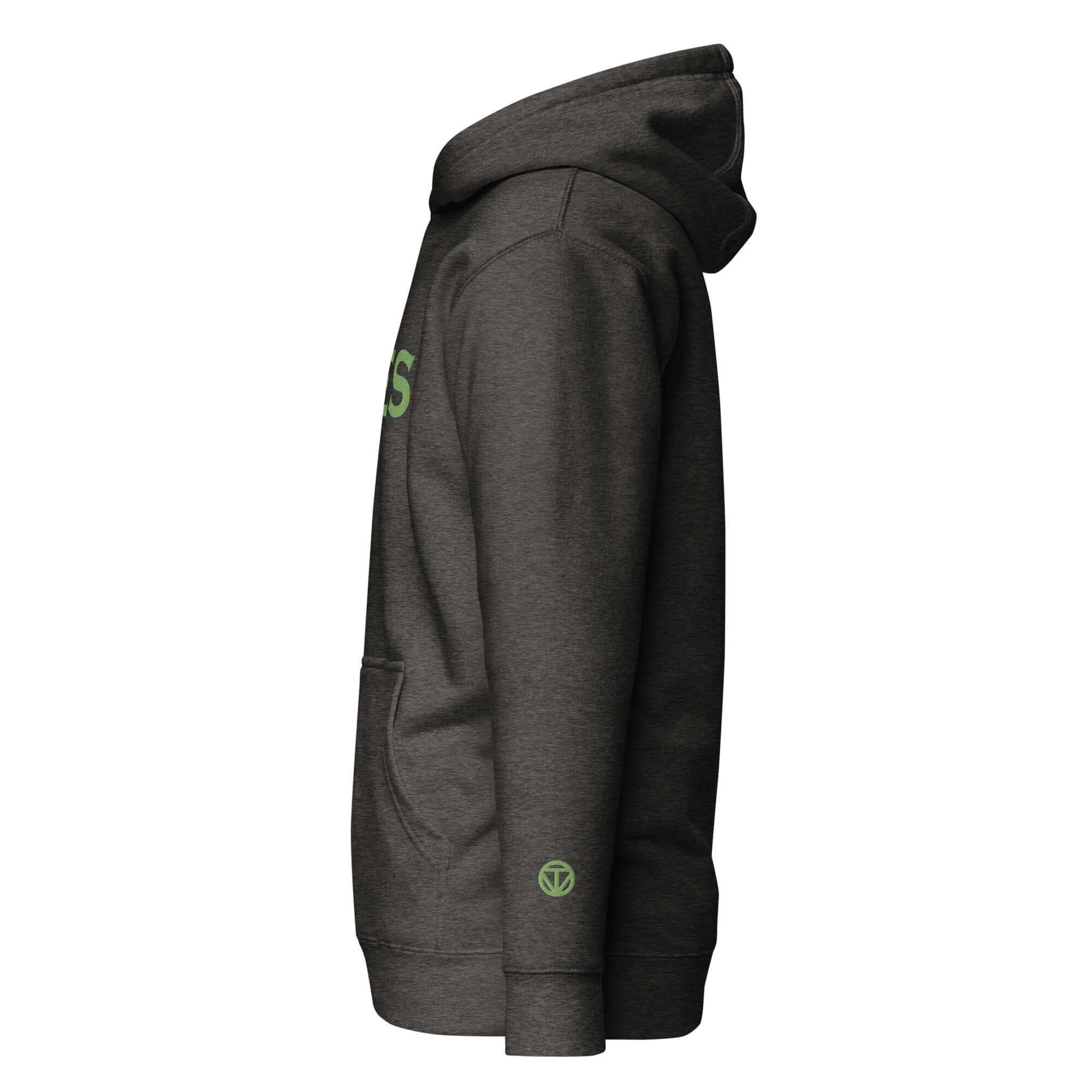 VIBES Hoodie TOV (Grau/Grün) * Unisex - Time Of Vibes