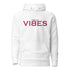 VIBES Hoodie TOV (Weiß/Pink) * Unisex - Time Of Vibes