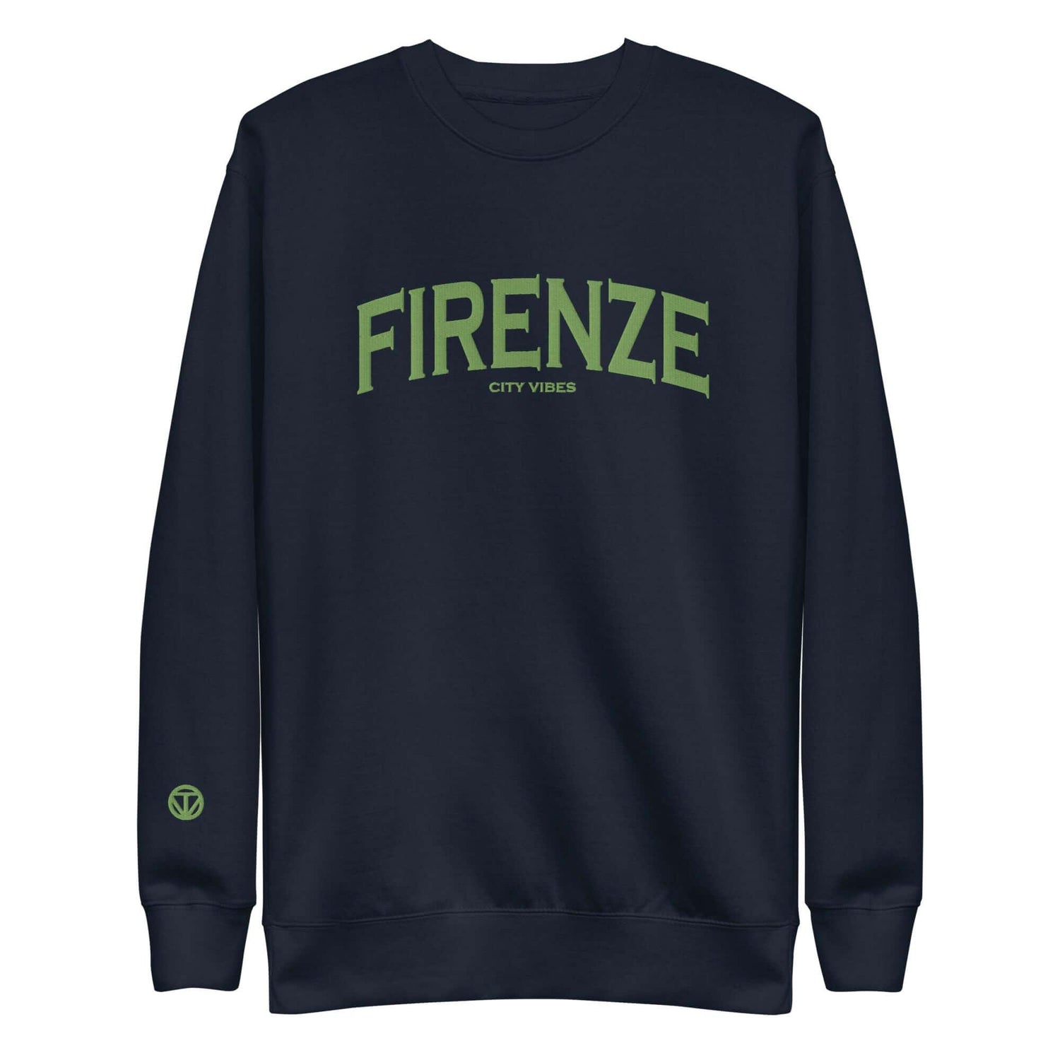 VIBES Premium Sweatshirt City | FLORENZ (Blau/Grün) * Unisex - Time Of Vibes