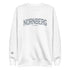 VIBES Premium Sweatshirt City | NÜRNBERG (Weiß - Grau) * Unisex - Time Of Vibes
