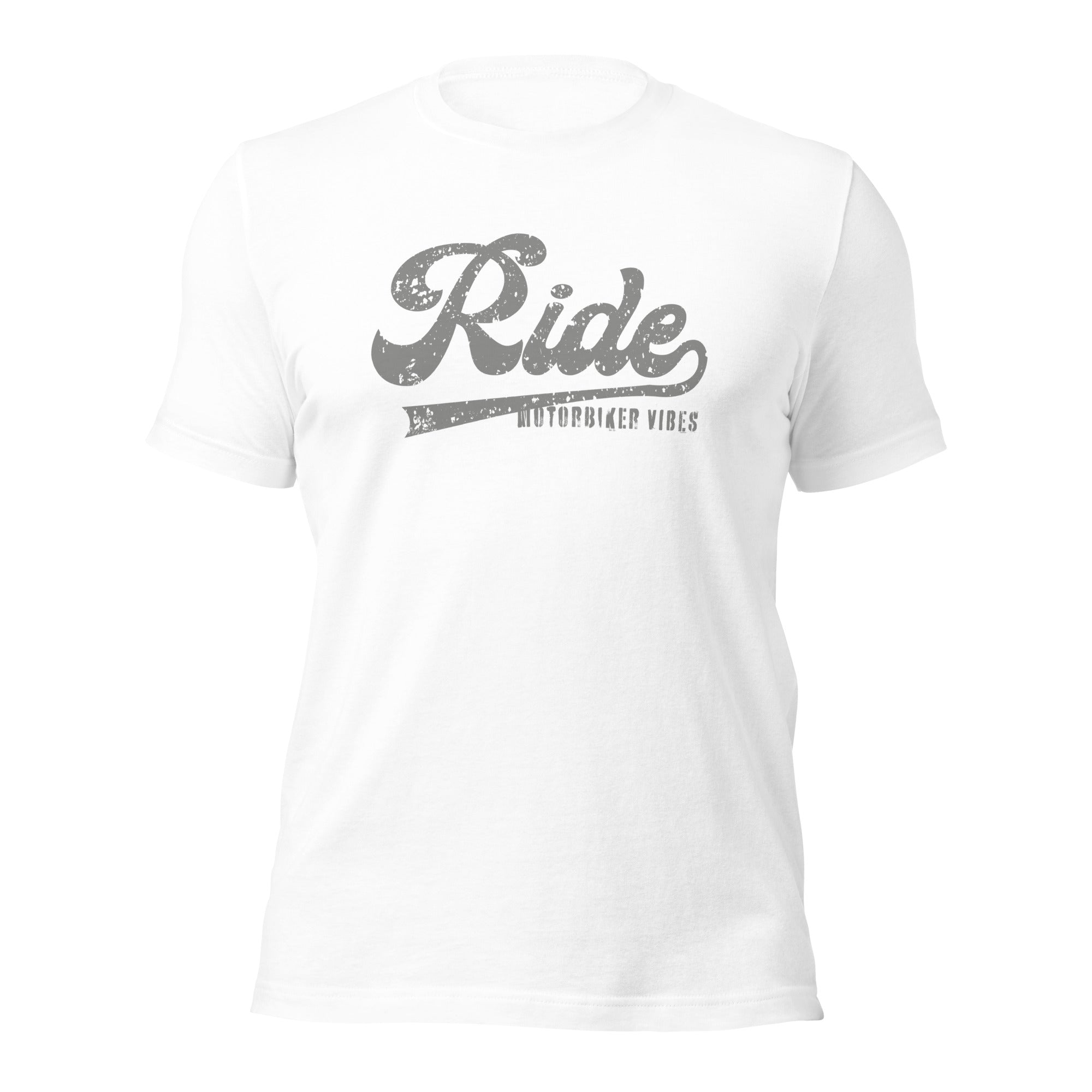 VIBES T-Shirt | RIDE (Weiß/Grau) * Unisex - Time Of Vibes