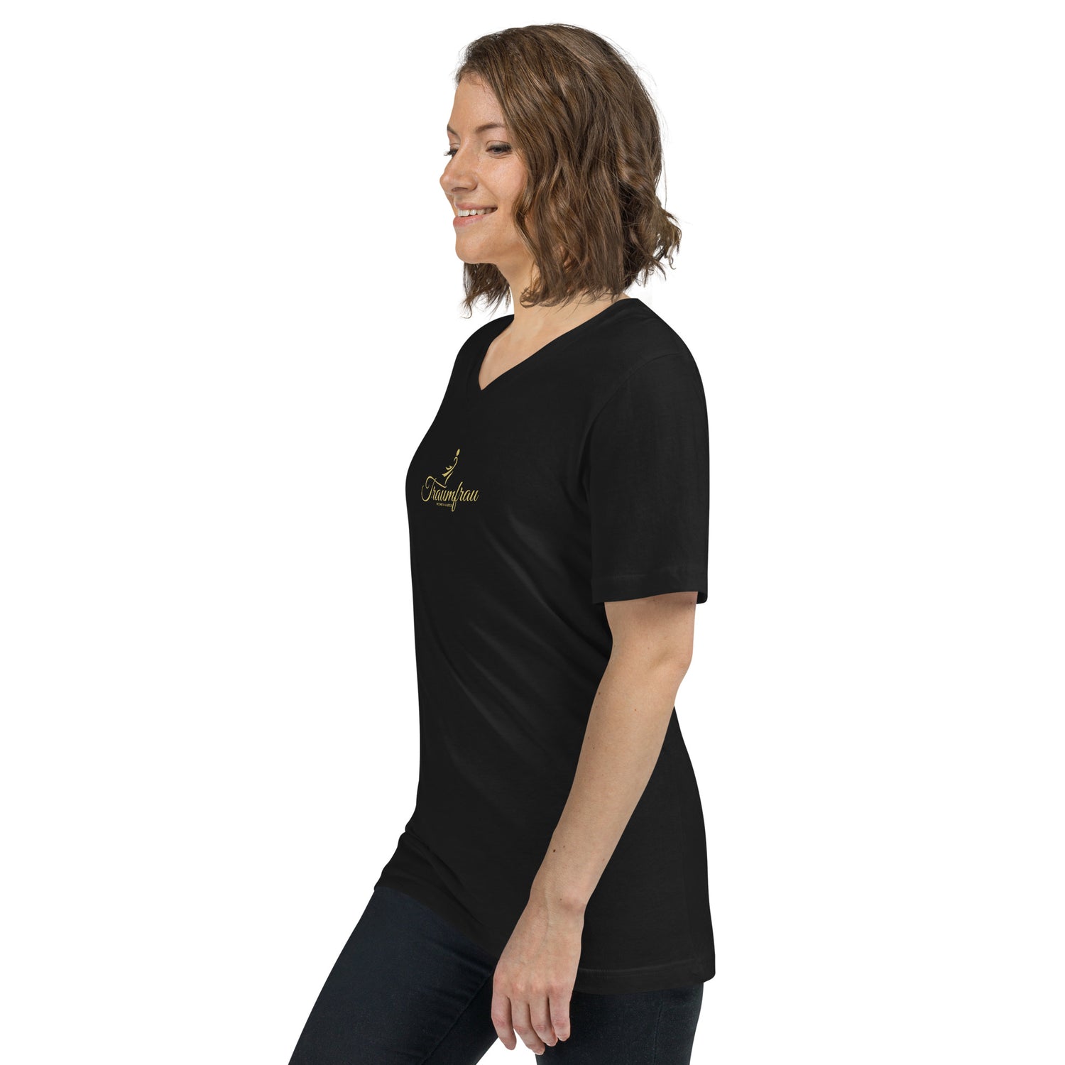 TOV T-Shirt mit V-Ausschnitt | TRAUMFRAU - Time Of Vibes