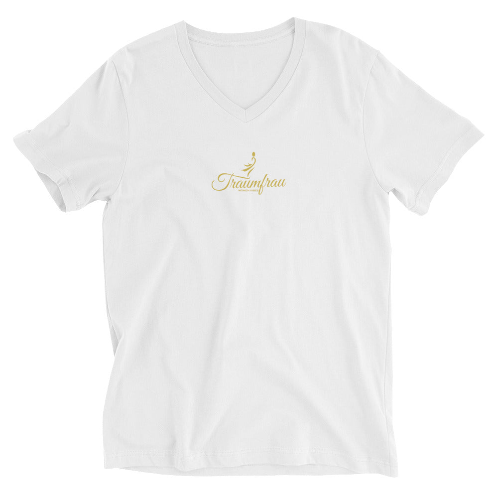 TOV T-Shirt mit V-Ausschnitt | TRAUMFRAU - Time Of Vibes