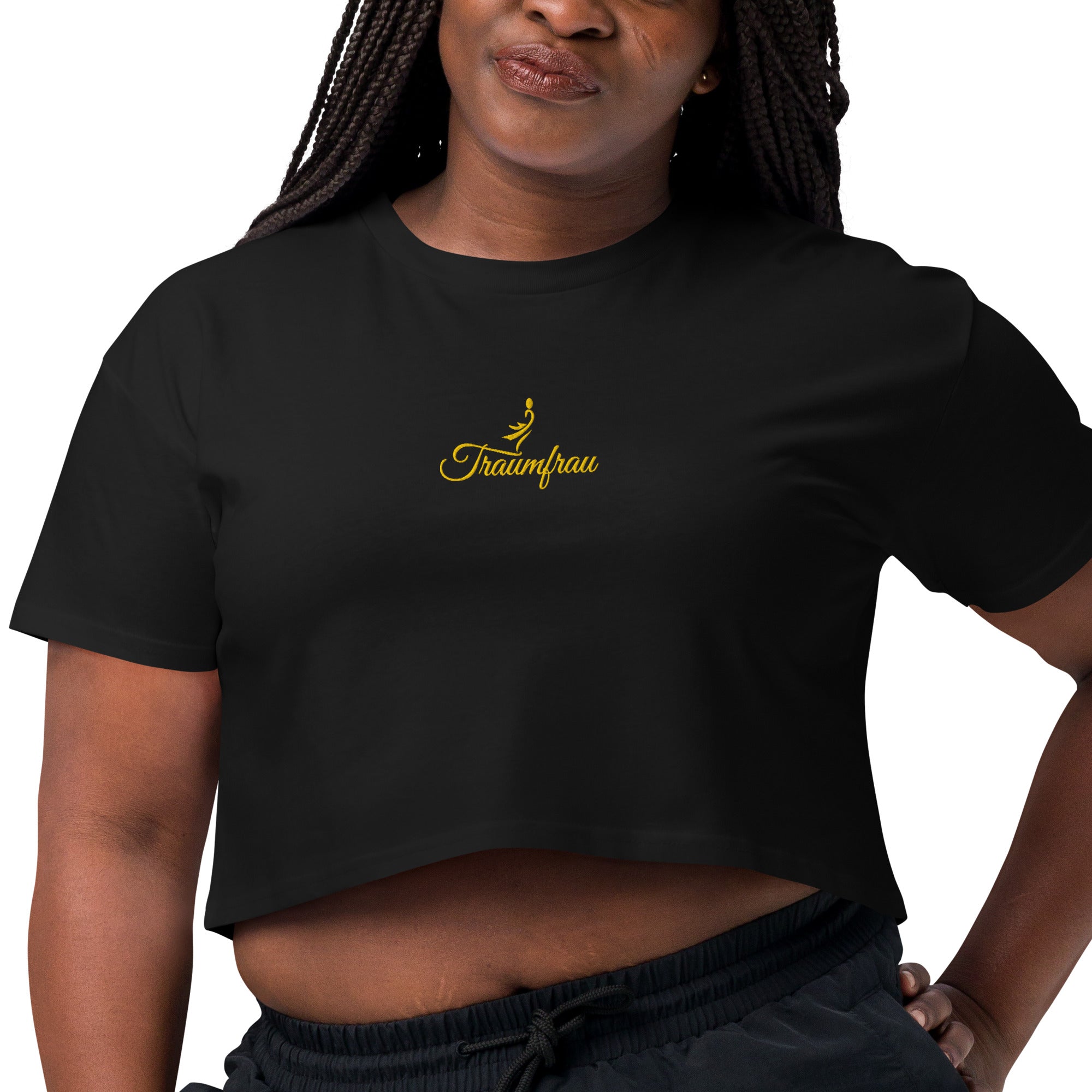 TOV Crop-Top T-Shirt | TRAUMFRAU (zwei Farben) - Time Of Vibes