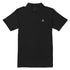 Piqué-Poloshirt für Damen (Schwarz) - Time Of Vibes