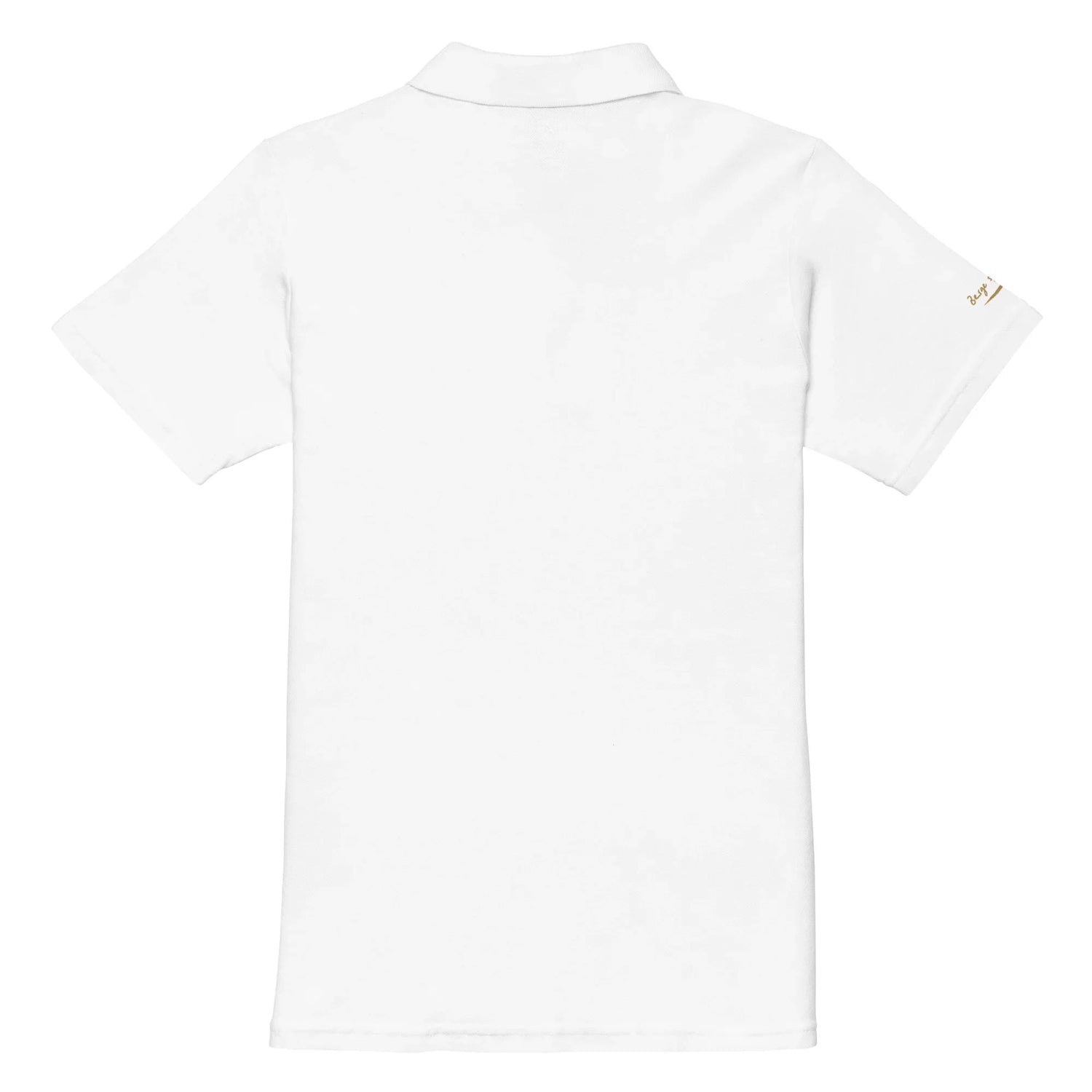 Piqué-Poloshirt für Damen (Weiß) - Time Of Vibes