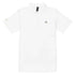 Piqué-Poloshirt für Damen (Weiß) - Time Of Vibes