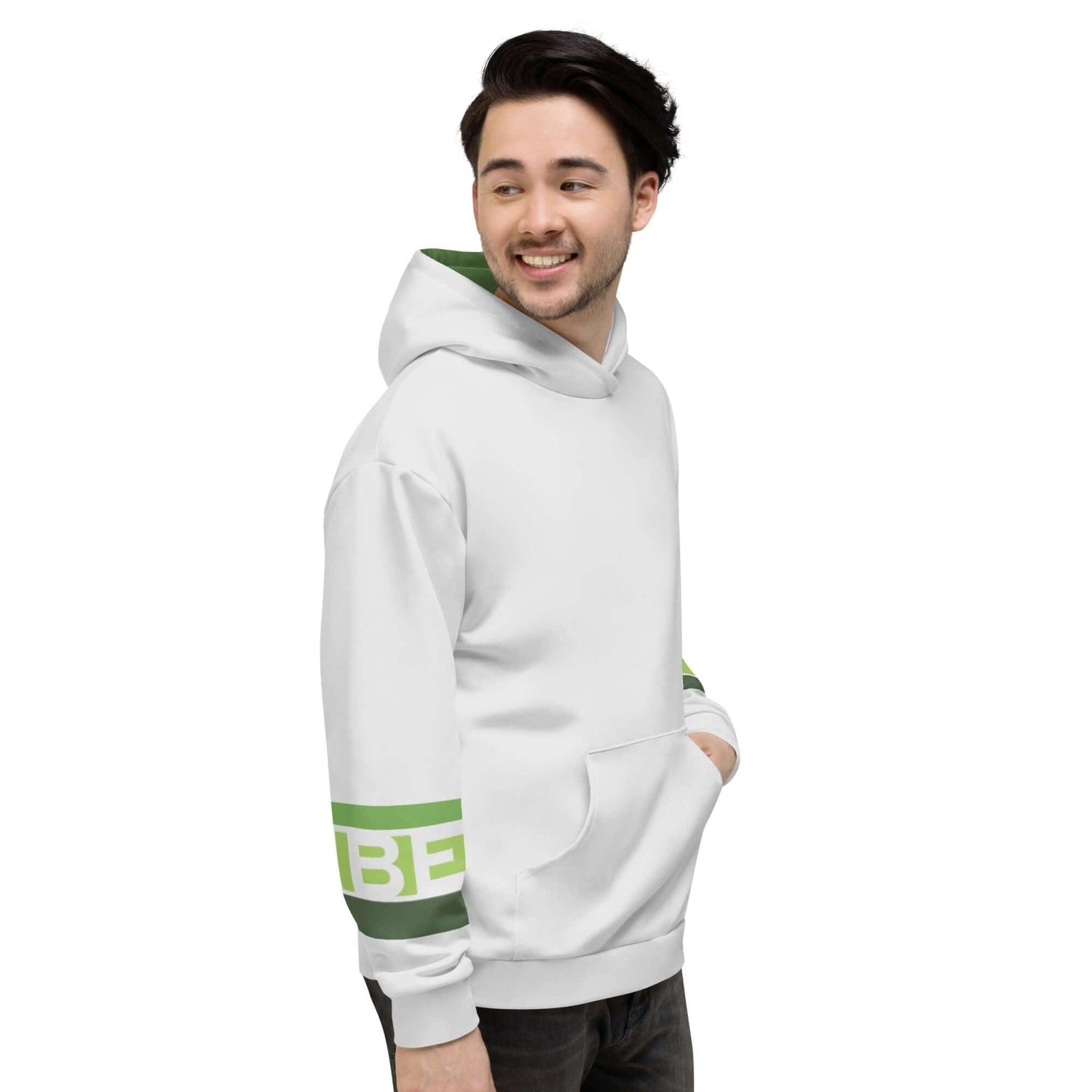 VIBES Premium Hoodie | POOL (Hellgrau/Grün) * Unisex - Time Of Vibes