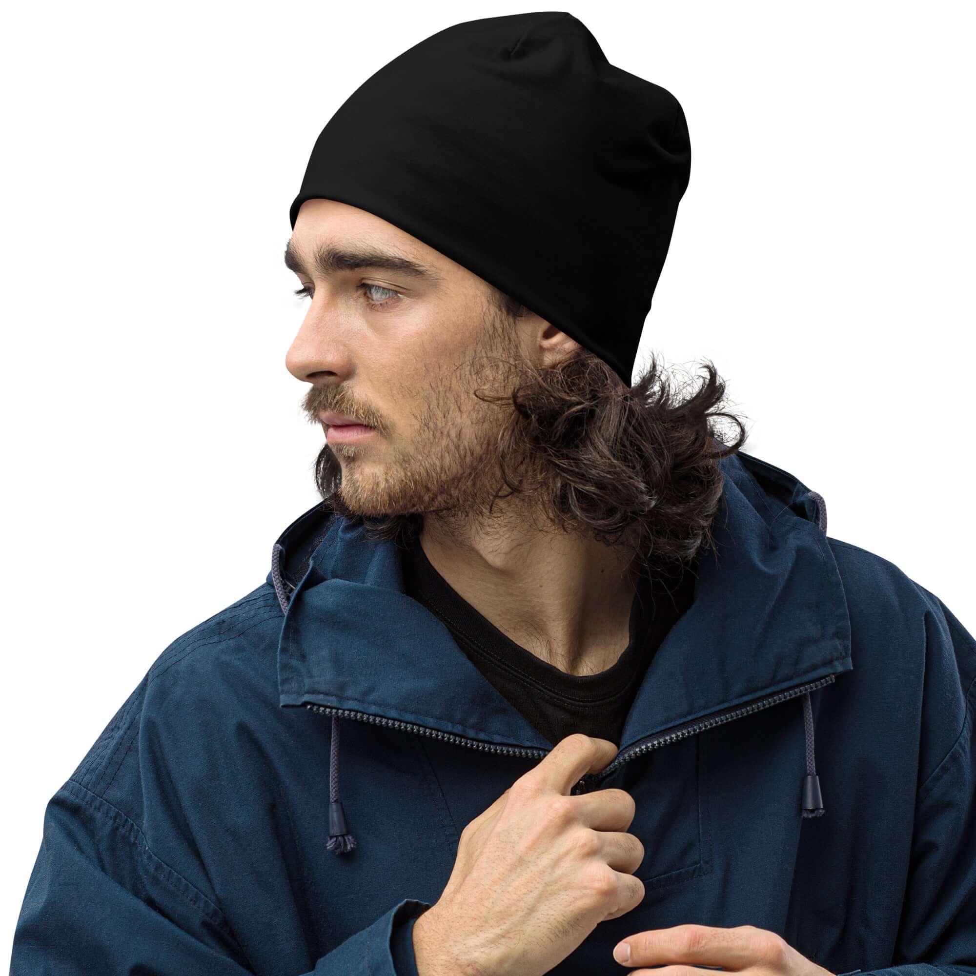 HARLEY BROS Beanie 23 (Schwarz) - Time Of Vibes