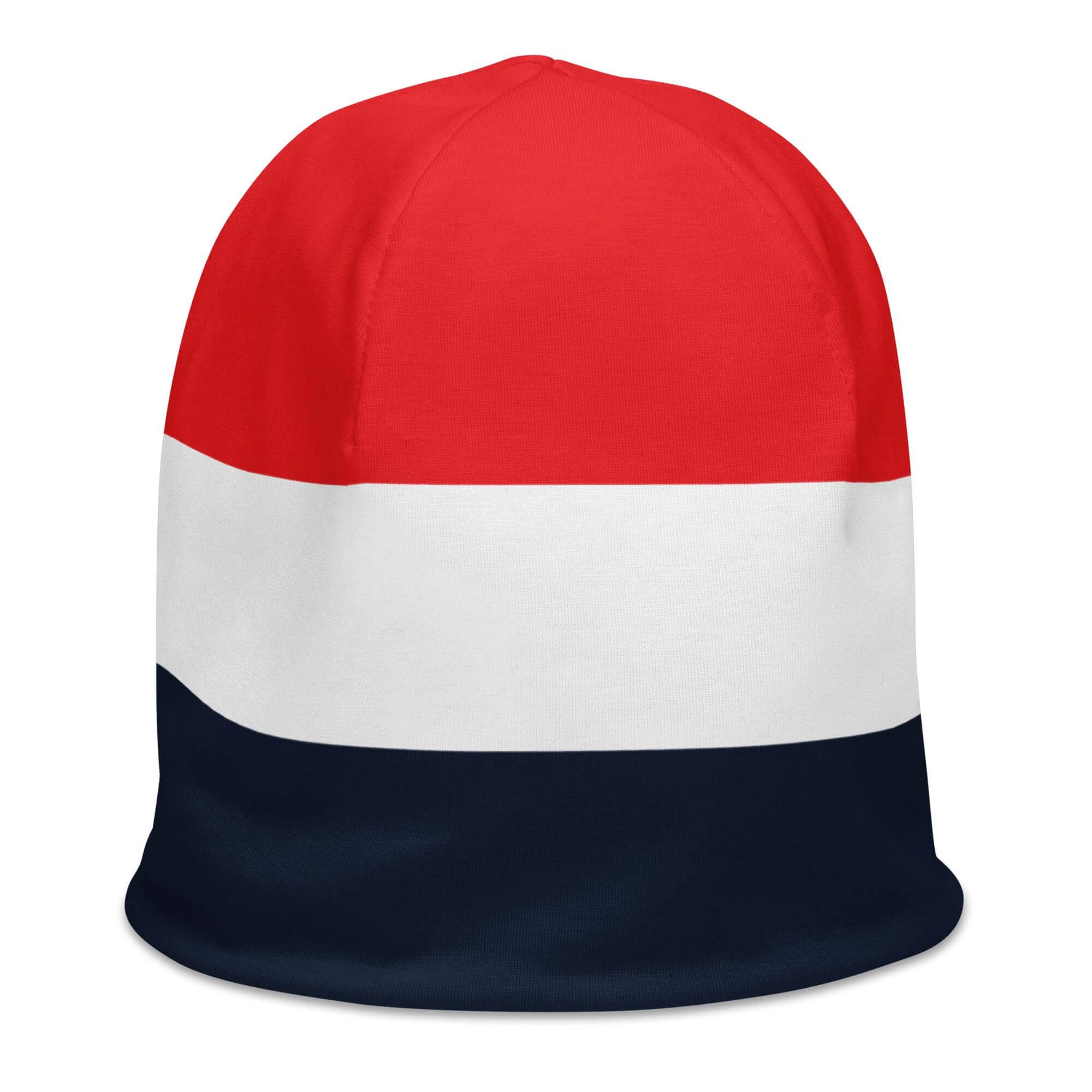 VIBES Beanie Unisex | MODERN (Blau/Weiß/Rot) - Time Of Vibes