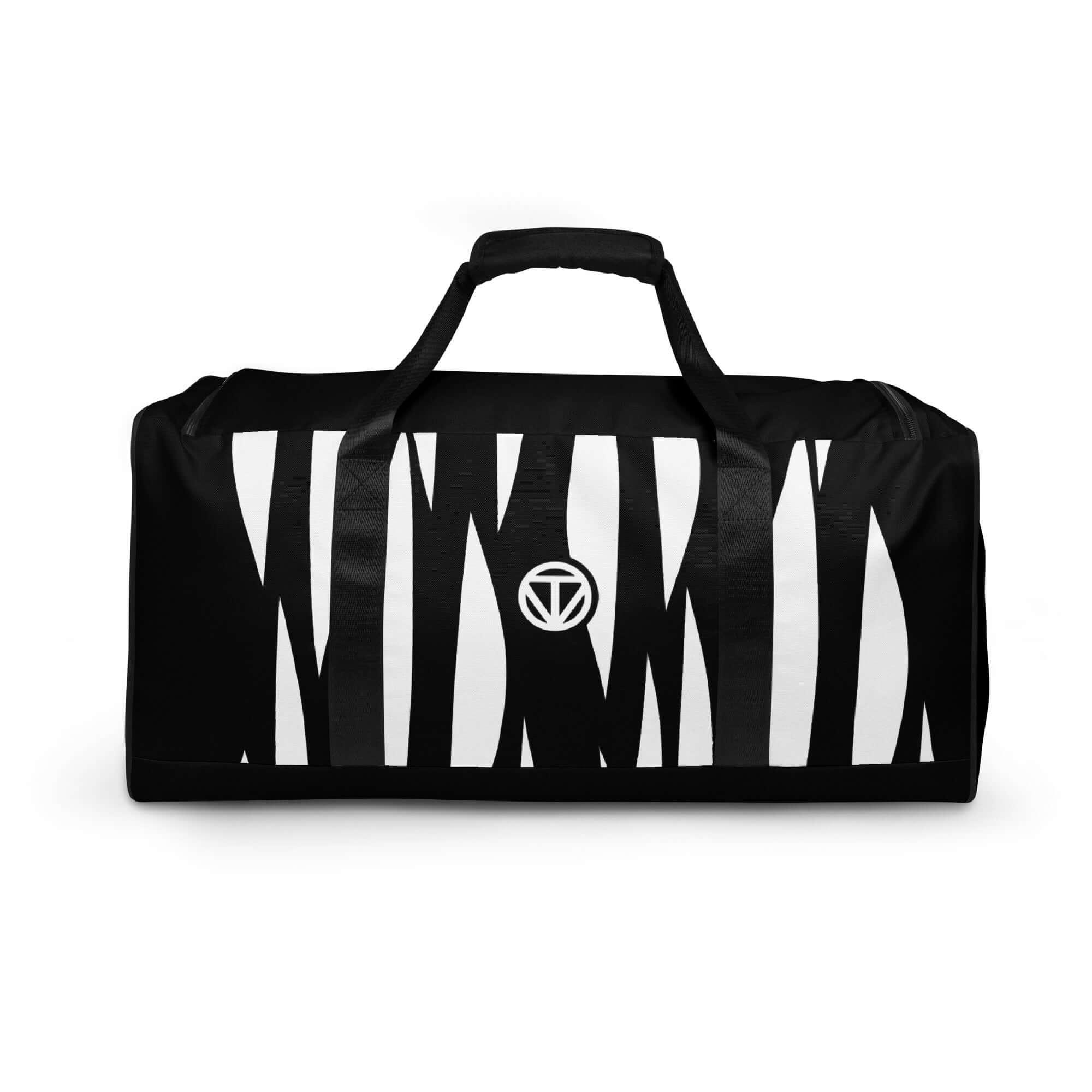 VIBES Reisetasche | JUNGLE (Schwarz/Weiß) - Time Of Vibes