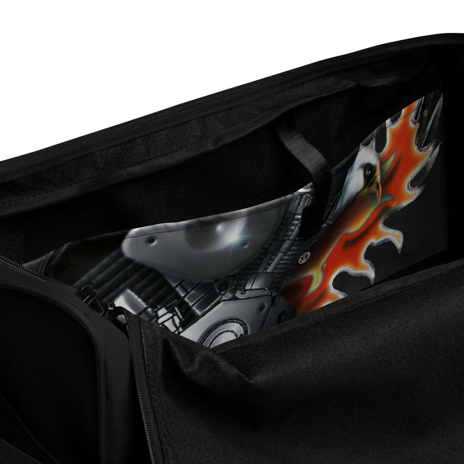 HARLEY BROS Reisetasche 23 (Schwarz) - mit Name - Time Of Vibes