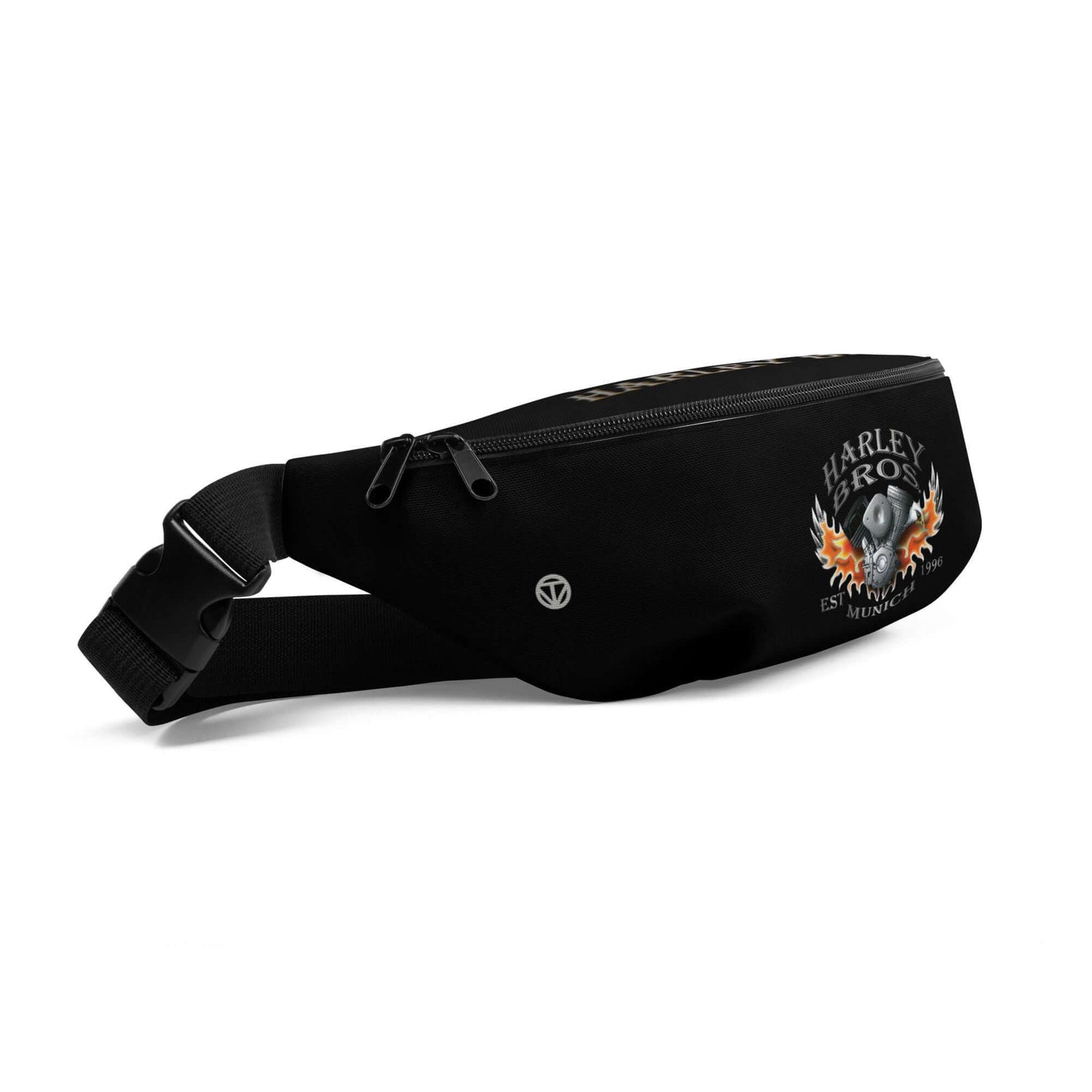 HARLEY BROS Gürteltasche (Schwarz) - Time Of Vibes