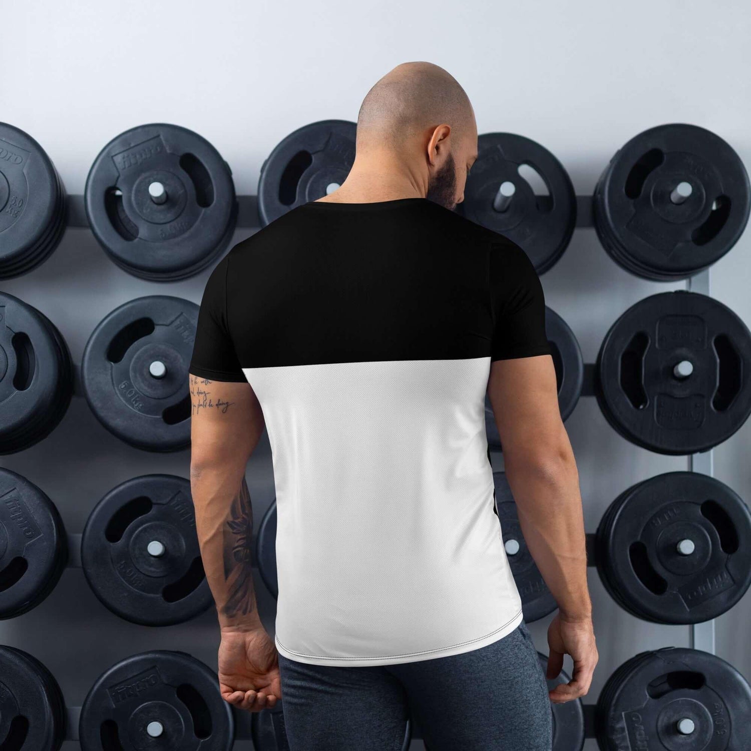 VIBES Sportshirt Herren | PART (Weiß/Schwarz) - Time Of Vibes