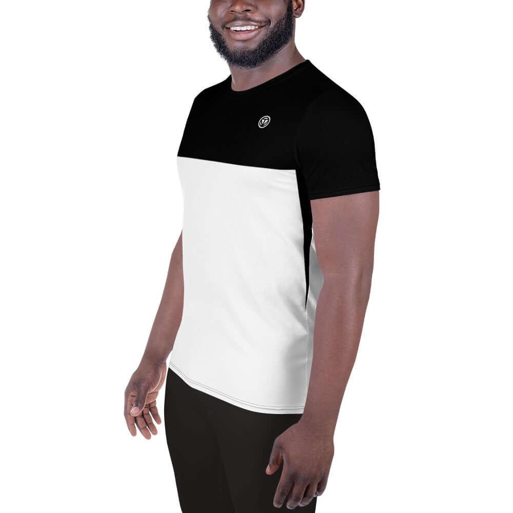 VIBES Sportshirt Herren | PART (Weiß/Schwarz) - Time Of Vibes