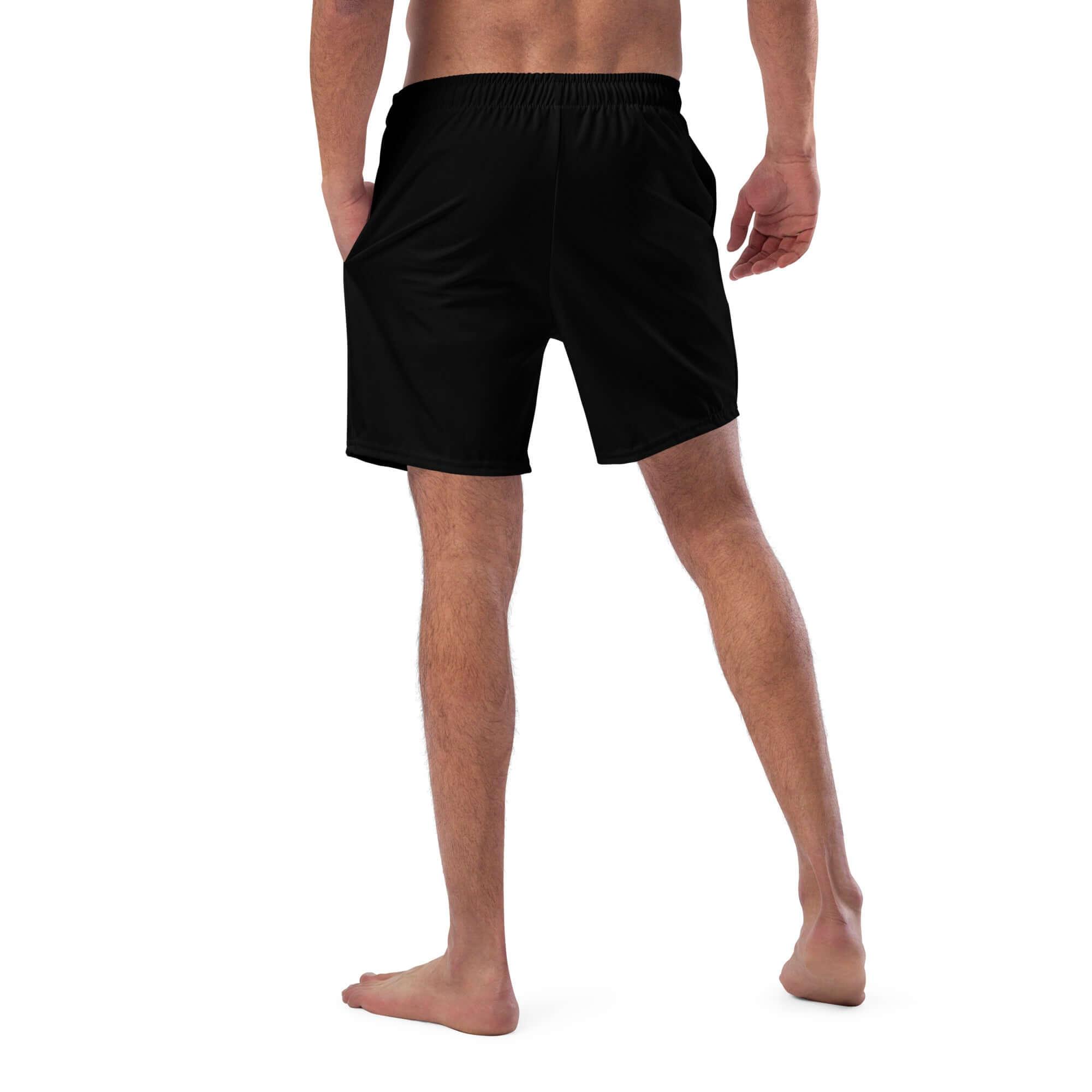 HARLEY BROS Herren Badehose 23 (Schwarz) - Time Of Vibes