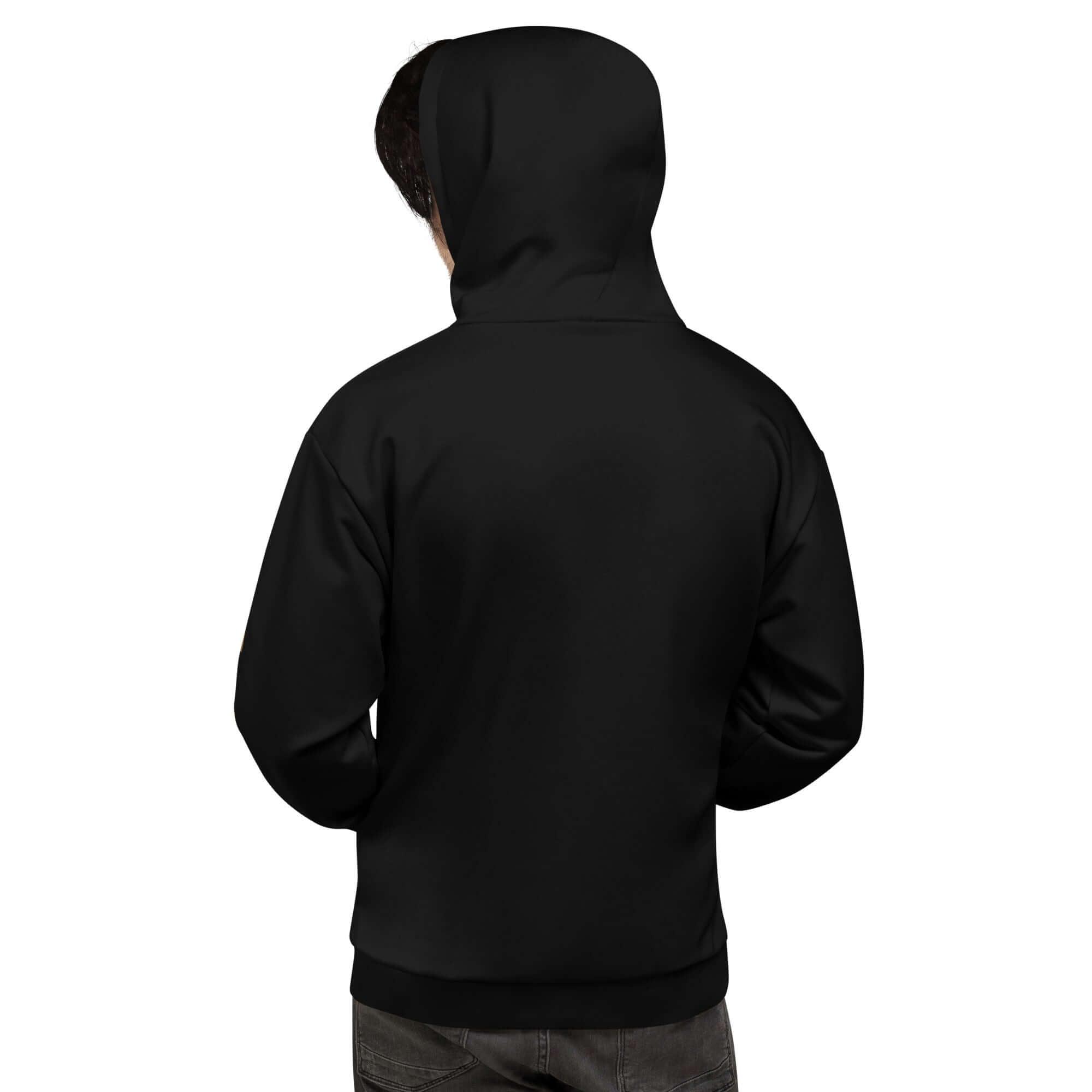 HARLEY BROS Premium Kapuzenpullover 23 (Schwarz) - Time Of Vibes